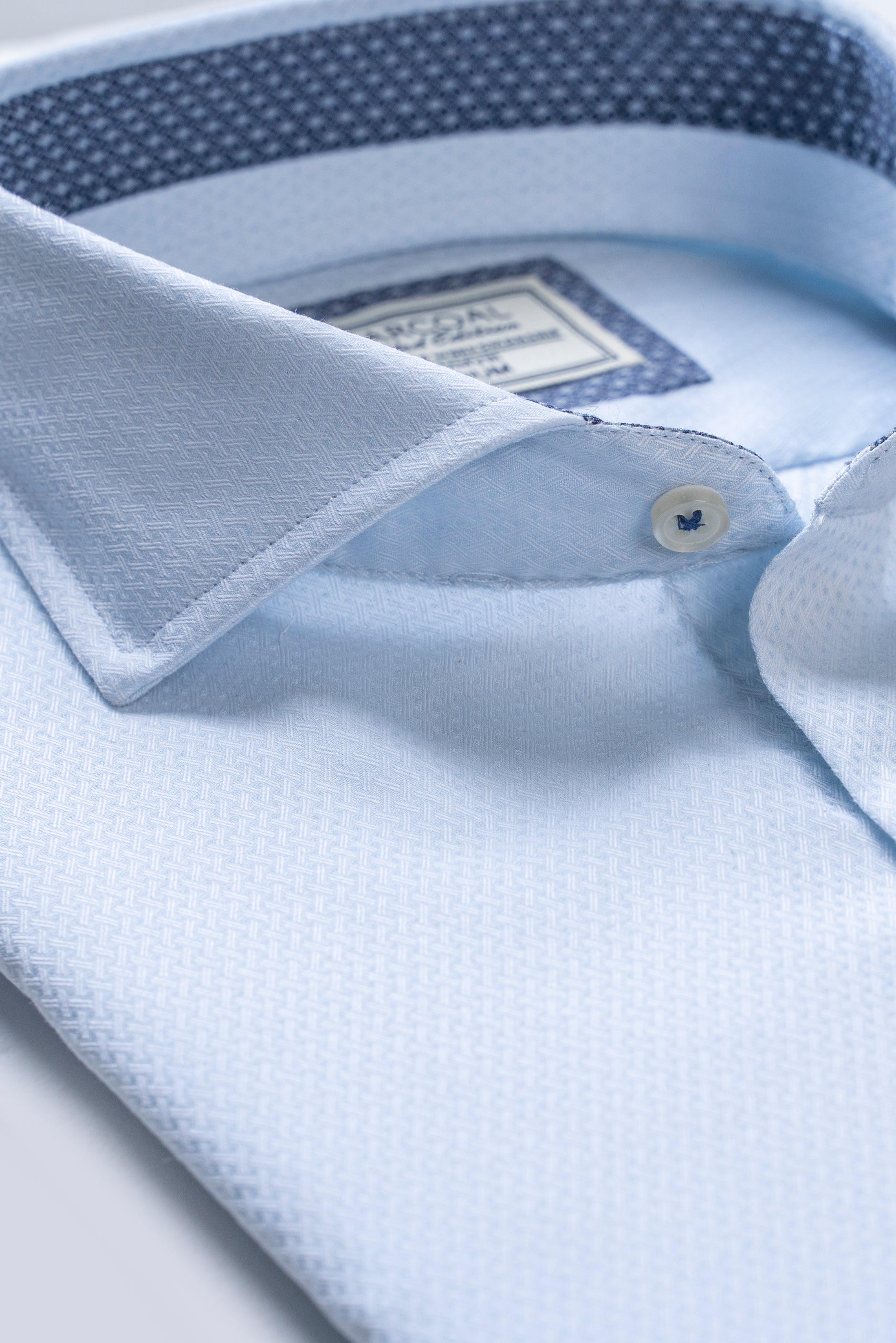 FRENCH COLLAR SHIRT LIGHT SKY