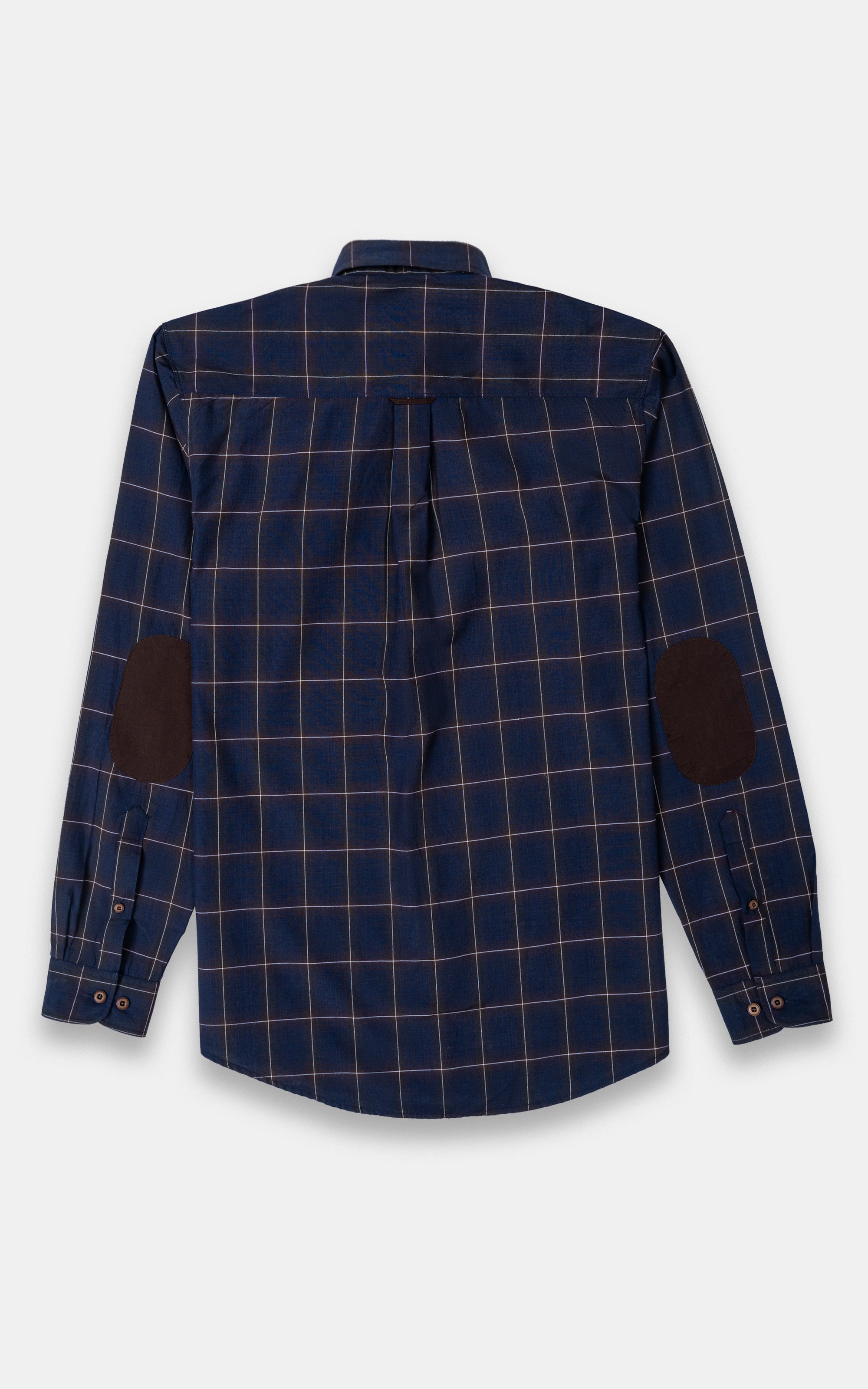 CASUAL SHIRT NAVY CHECK