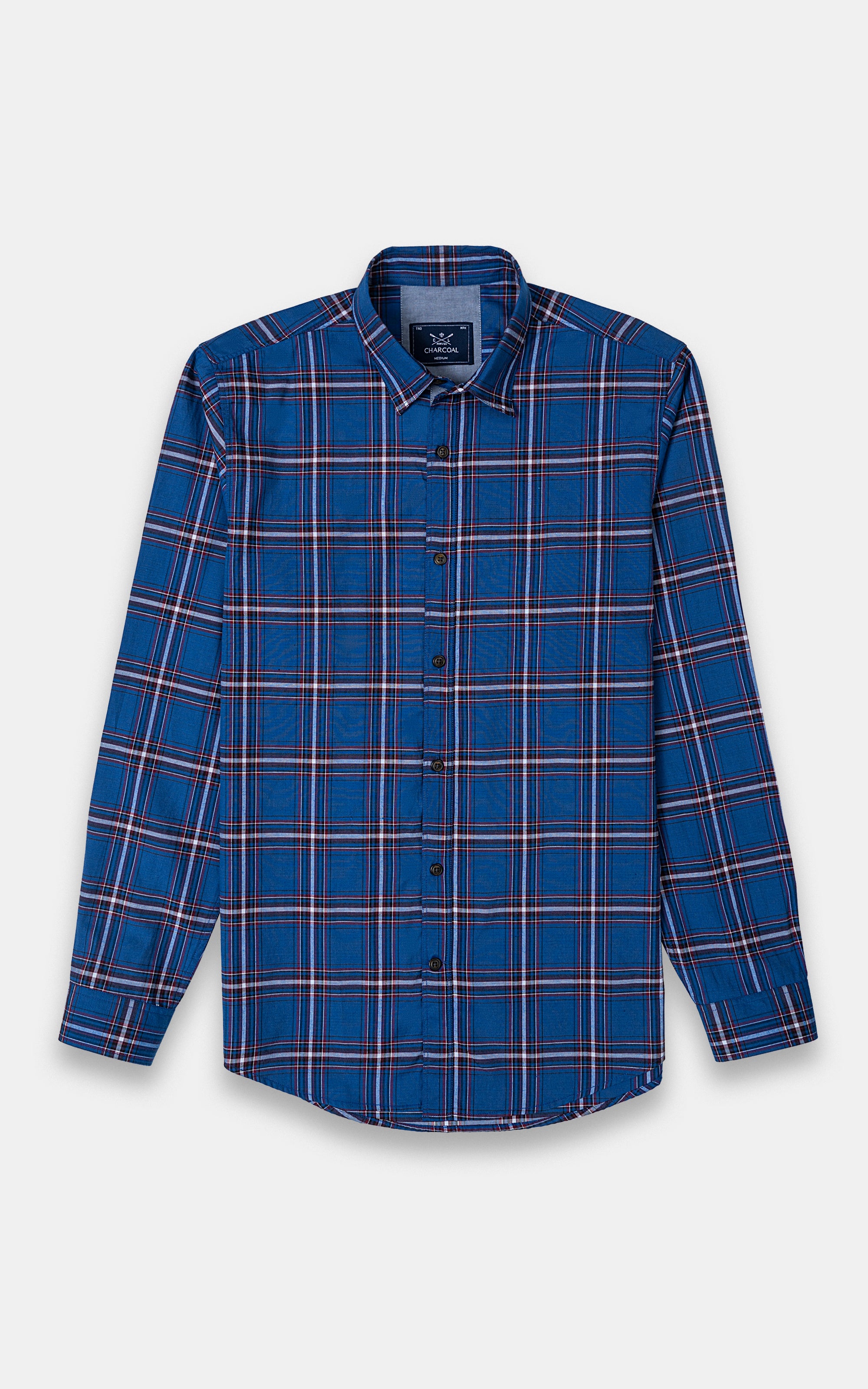 CASUAL SHIRT BLUE CHECK