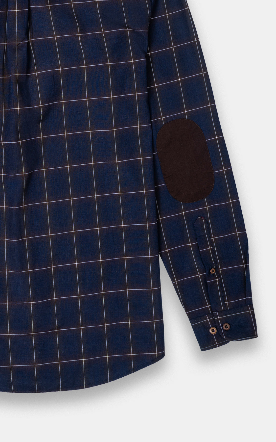 CASUAL SHIRT NAVY CHECK