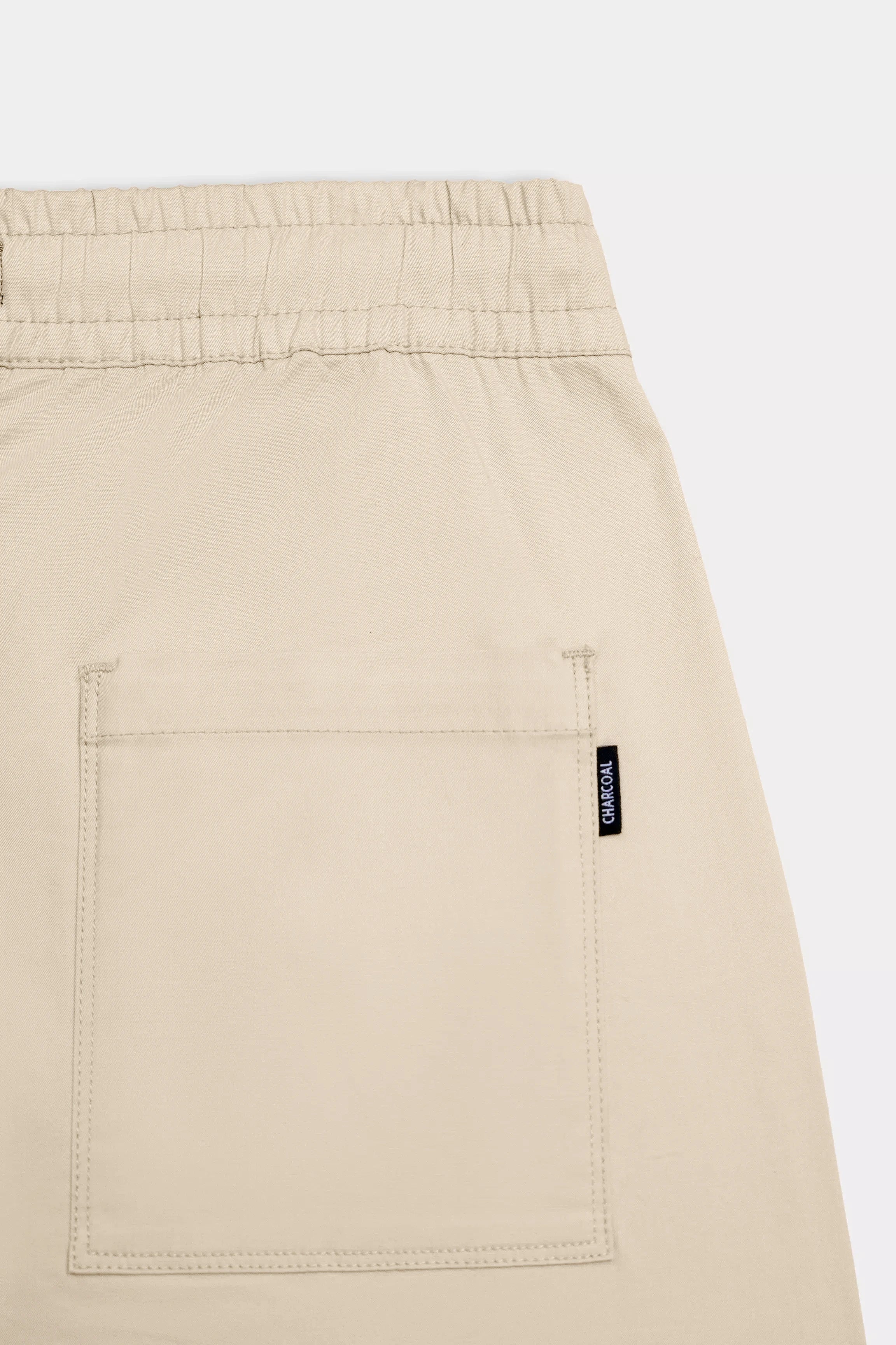 STRAIGHT FIT CASUAL TROUSER BEIGE