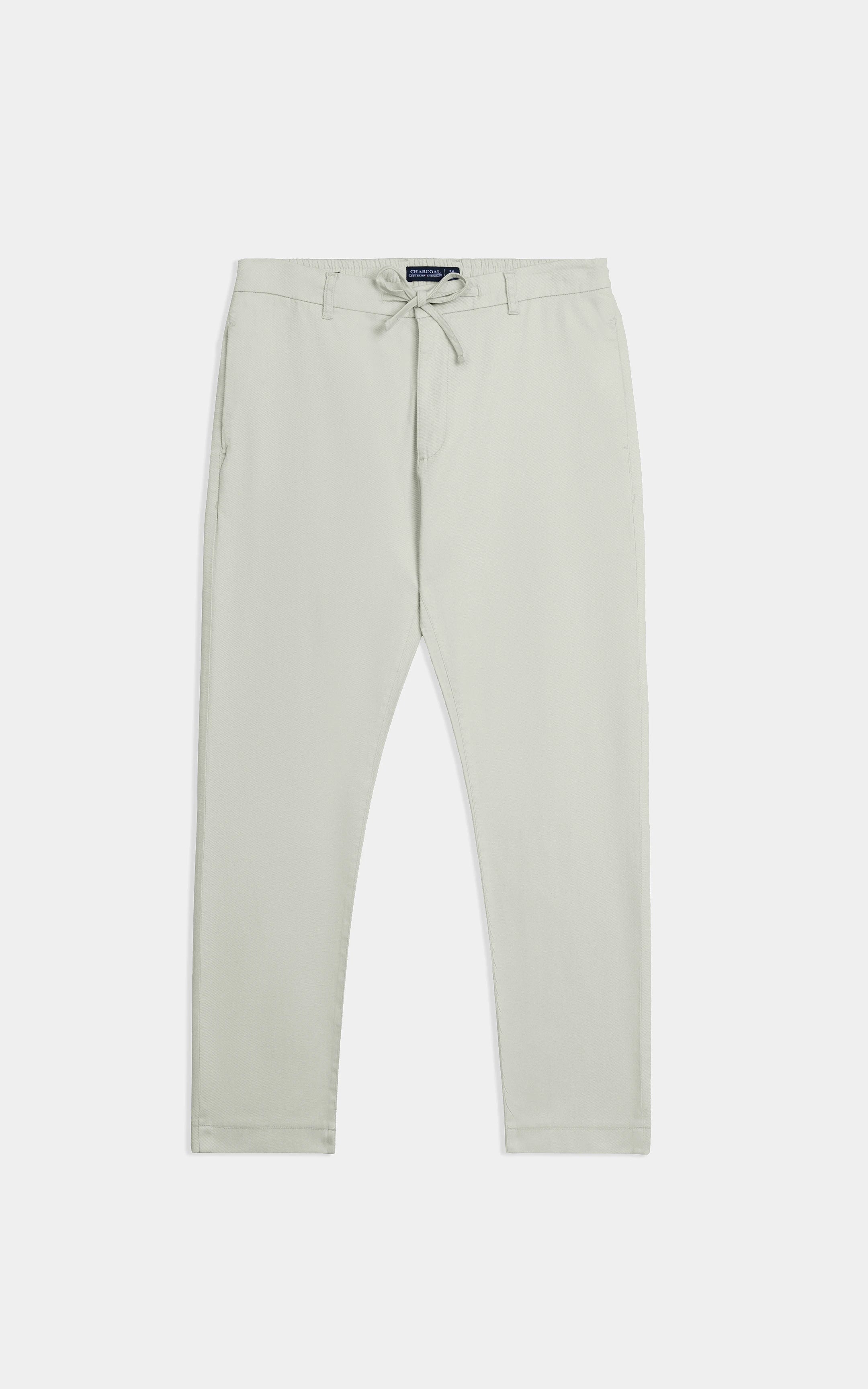 STRAIGHT FIT CASUAL TROUSER STONE