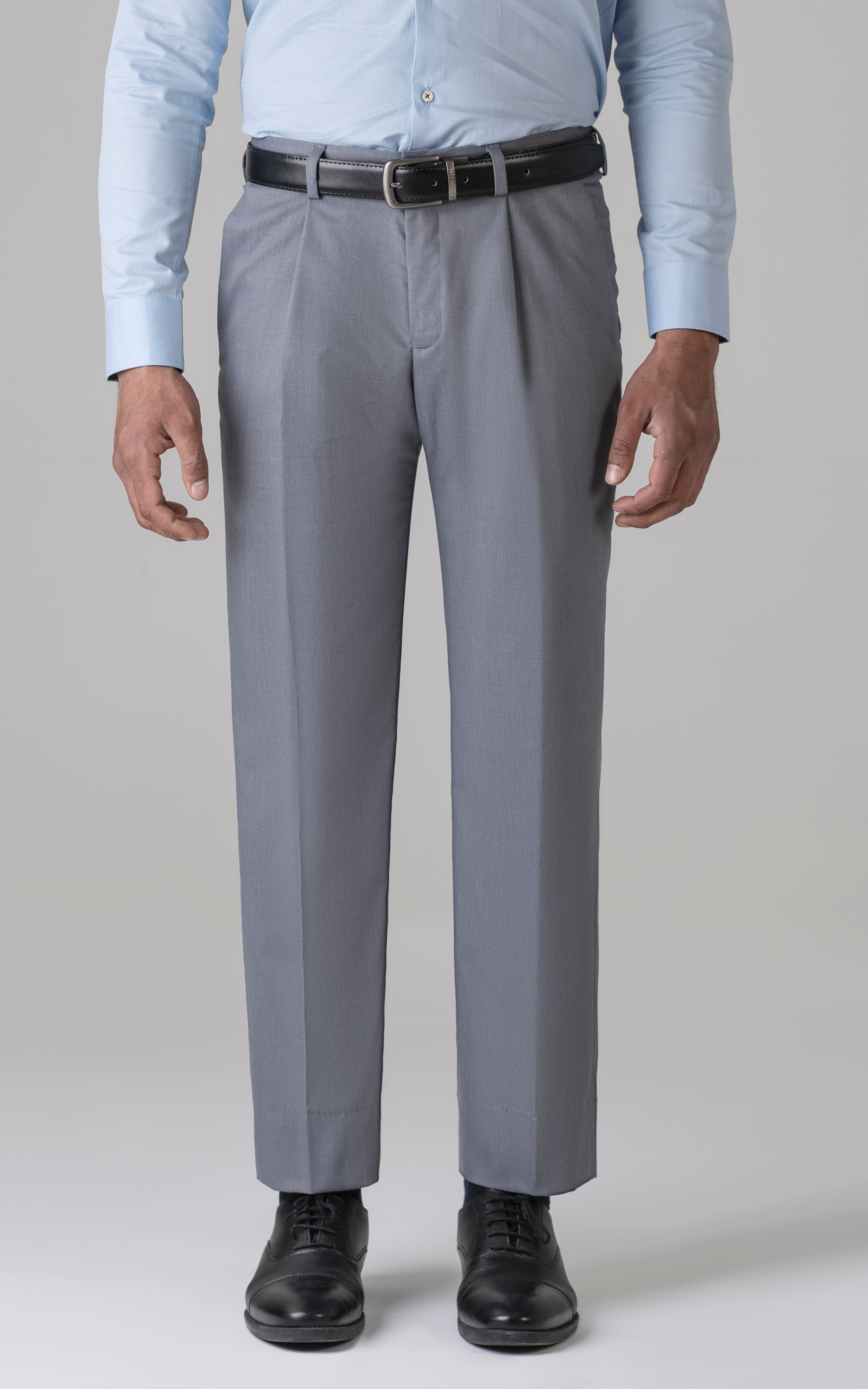 SMART FIT LIGHT GREY DRESS PANT