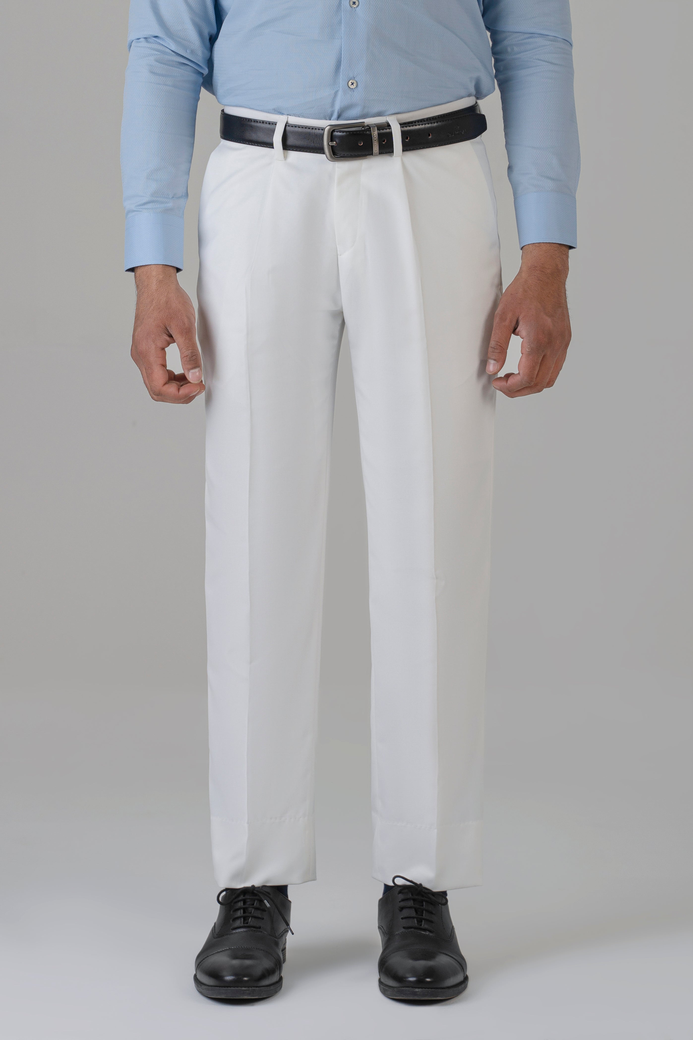 CLASSIC FIT WHITE DRESS PANT