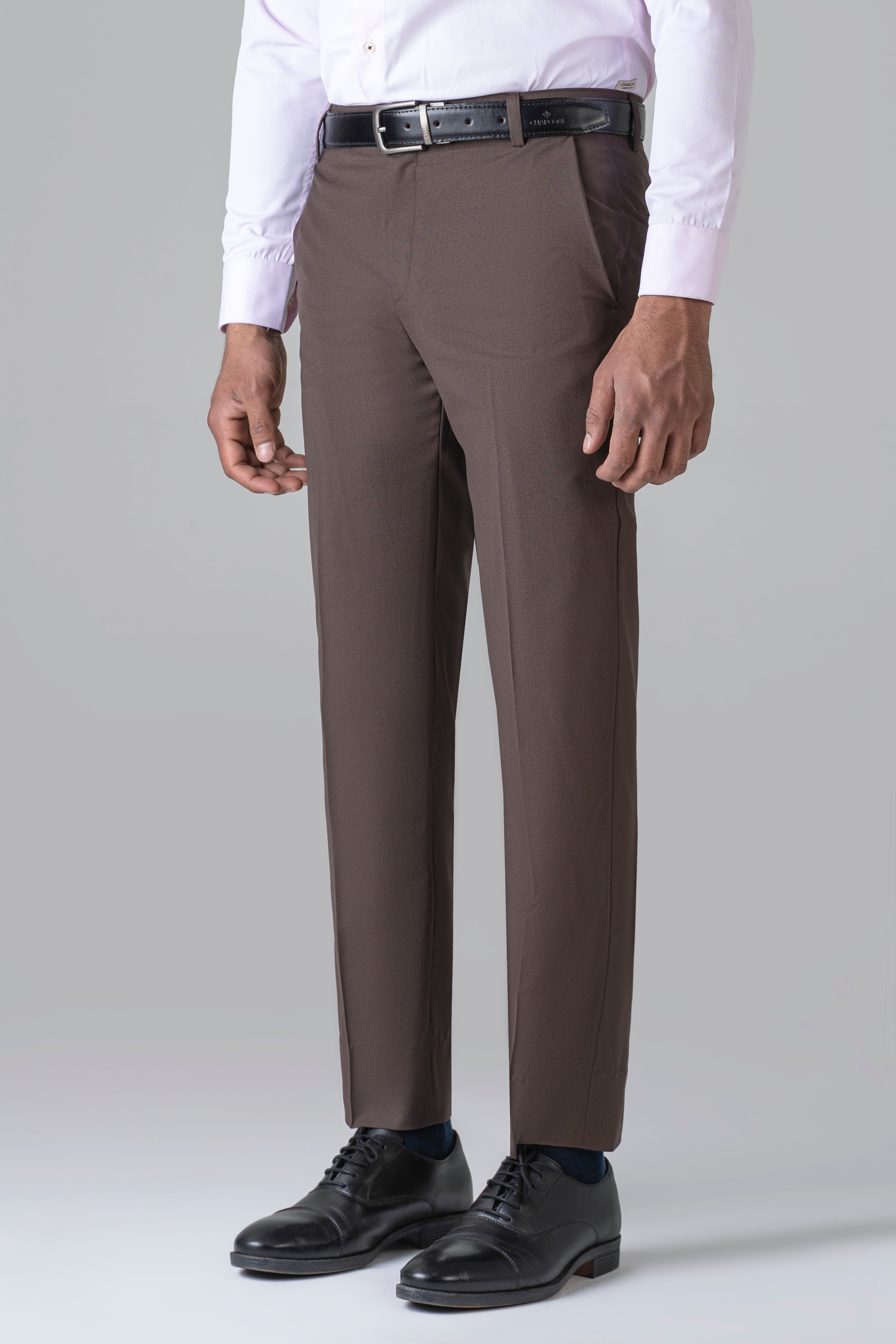 SMART FIT BROWN DRESS PANT