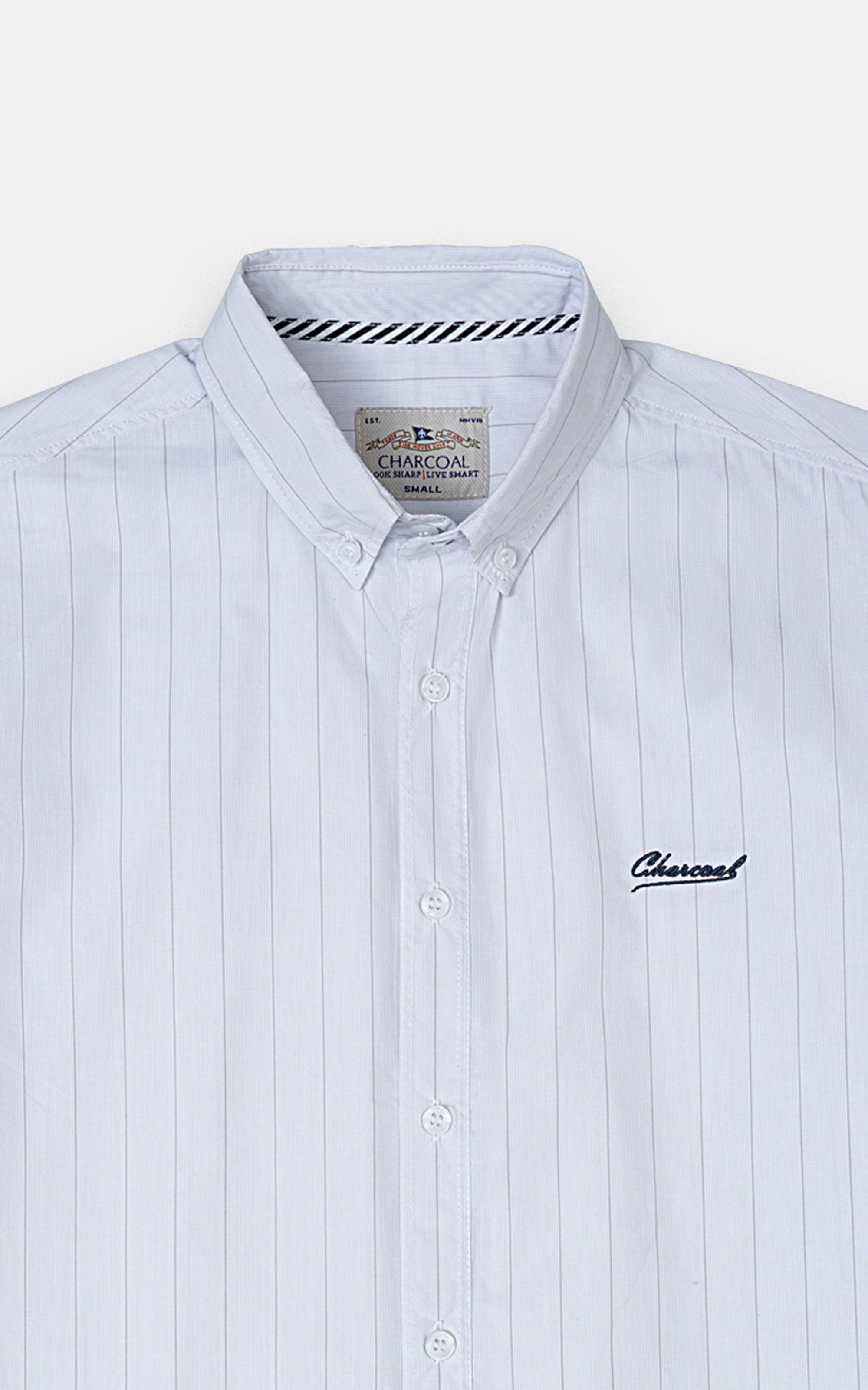 CASUAL SHIRT WHITE STRIPES