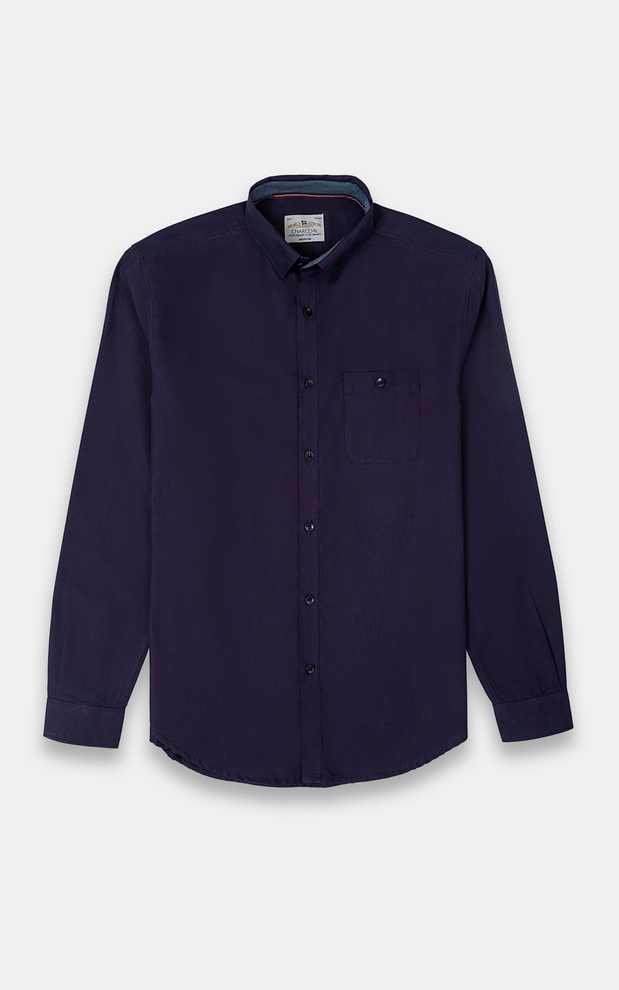 CASUAL SHIRT MAROON
