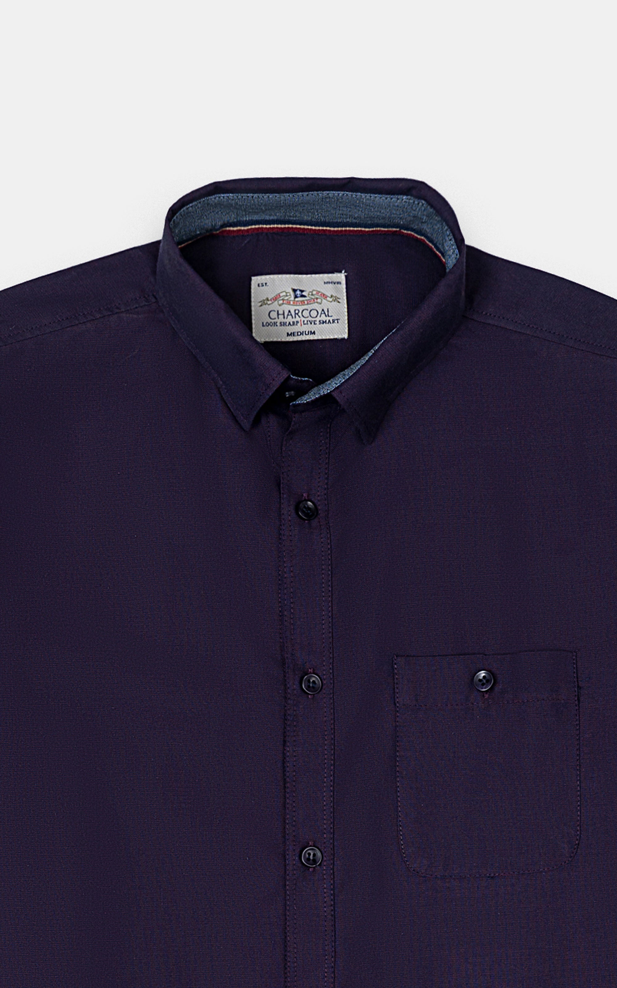 CASUAL SHIRT MAROON