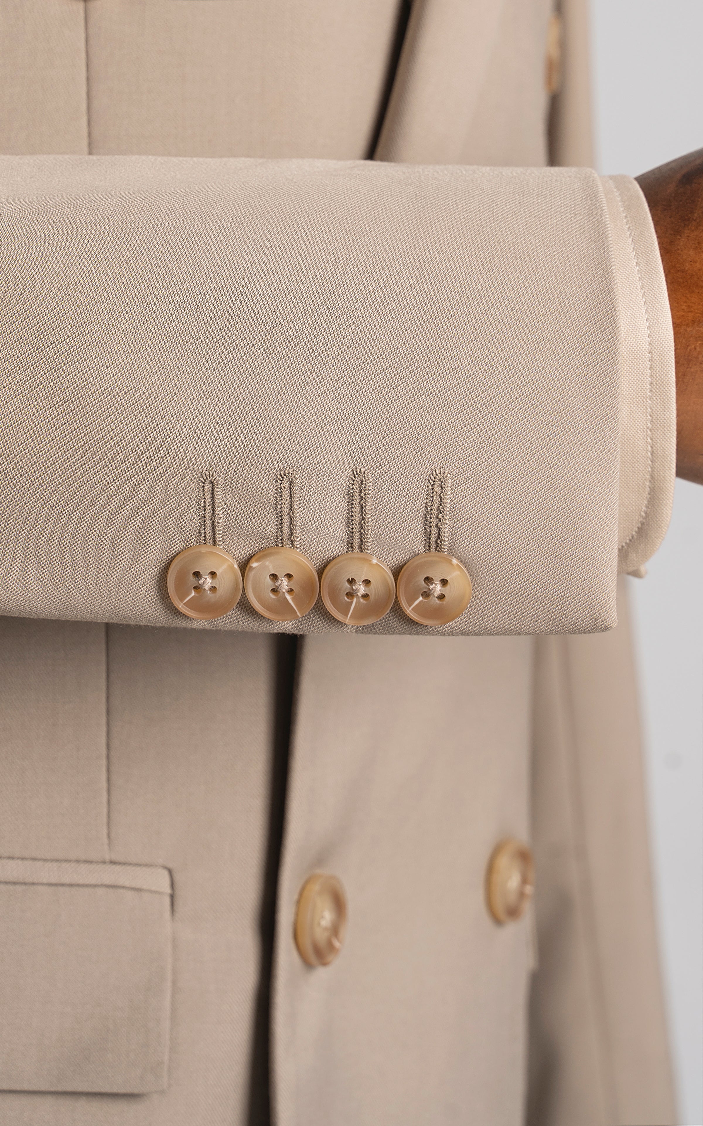 2 PIECE SUIT LIGHT KHAKI