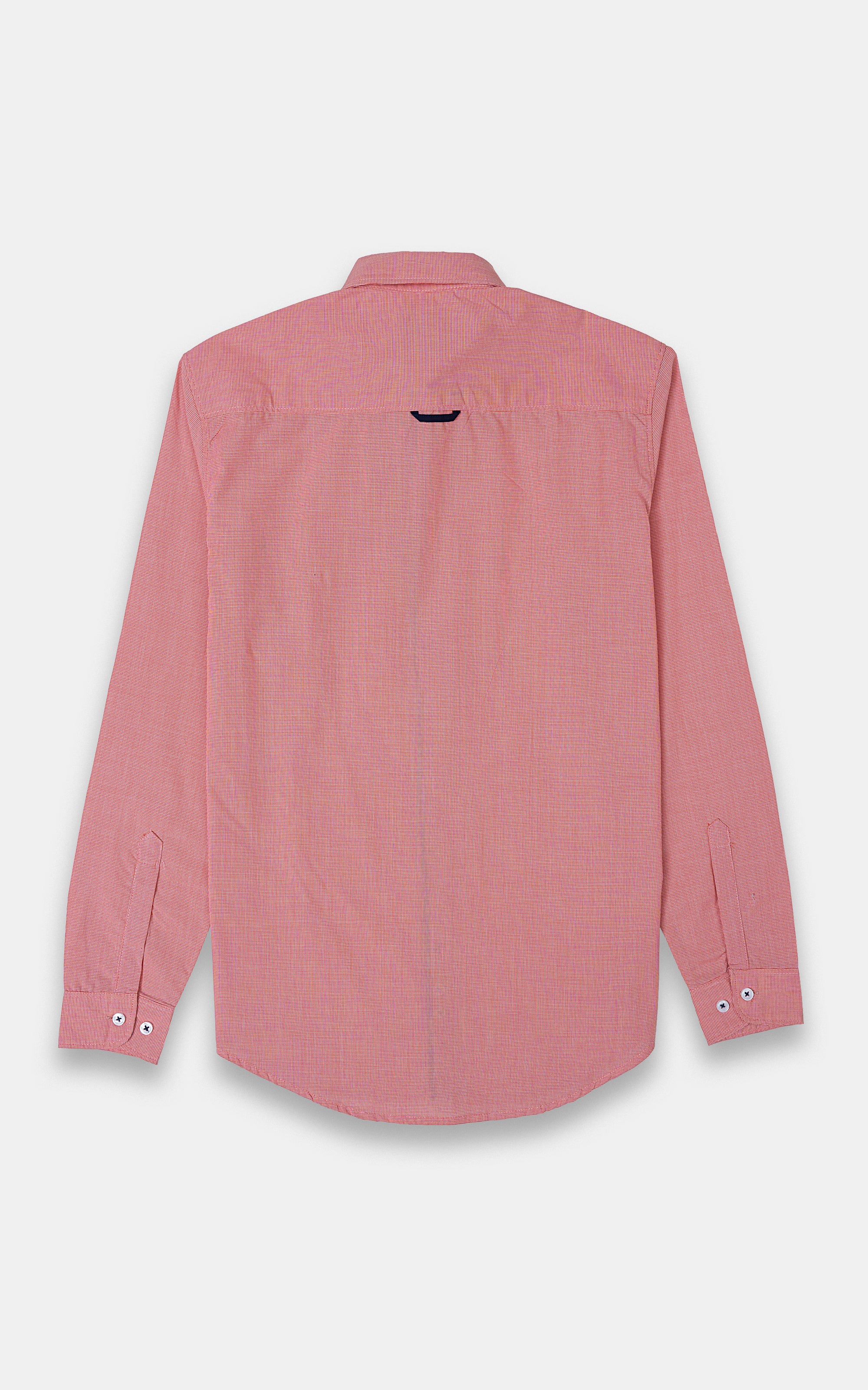 CASUAL SHIRT CORAL TEXTURED