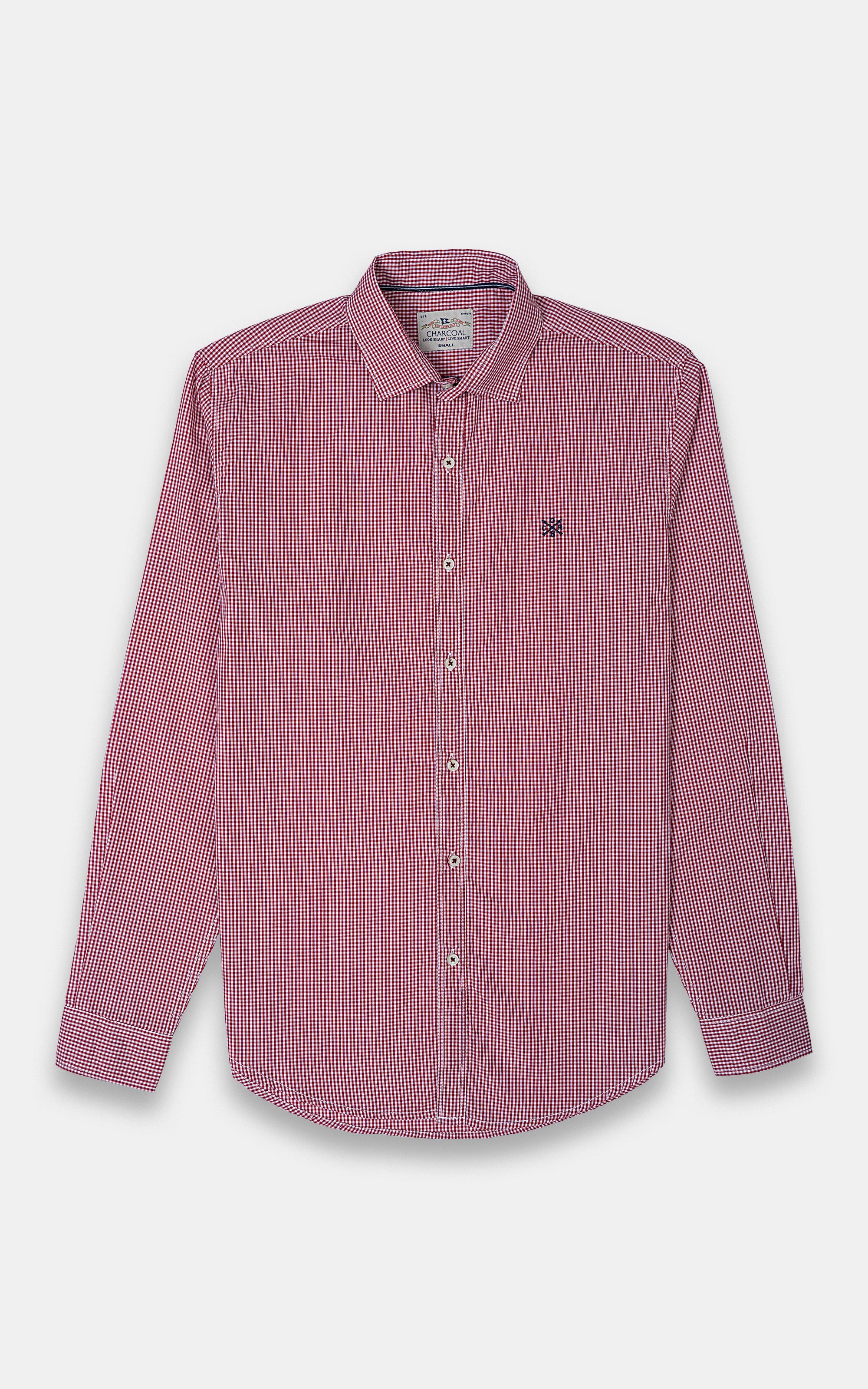 Men's Red Checked Shirt – Bold, Rugged & All-Day Casual Comfort main image 1
