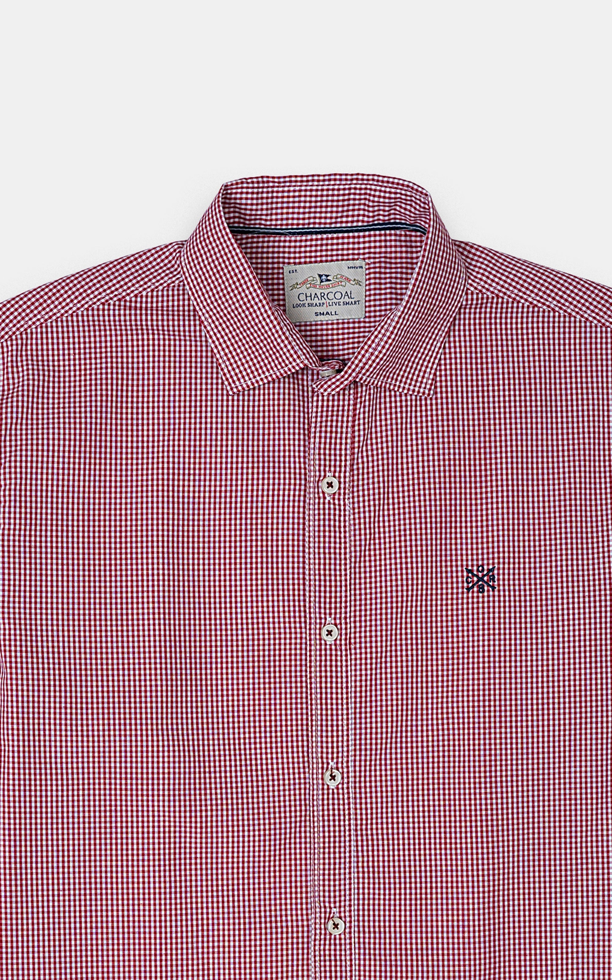 CASUAL SHIRT RED CHECK