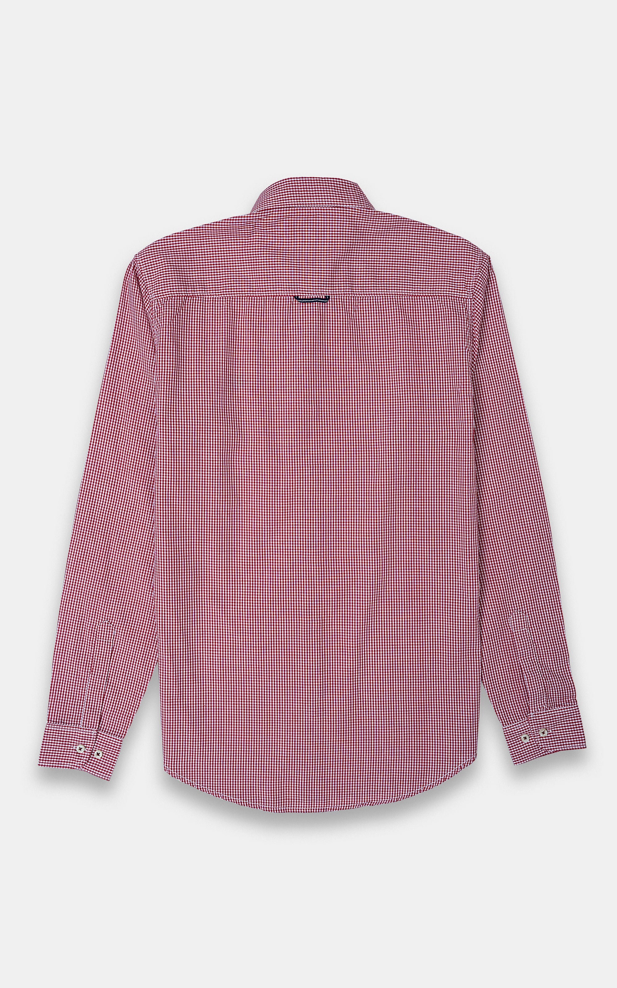 CASUAL SHIRT RED CHECK