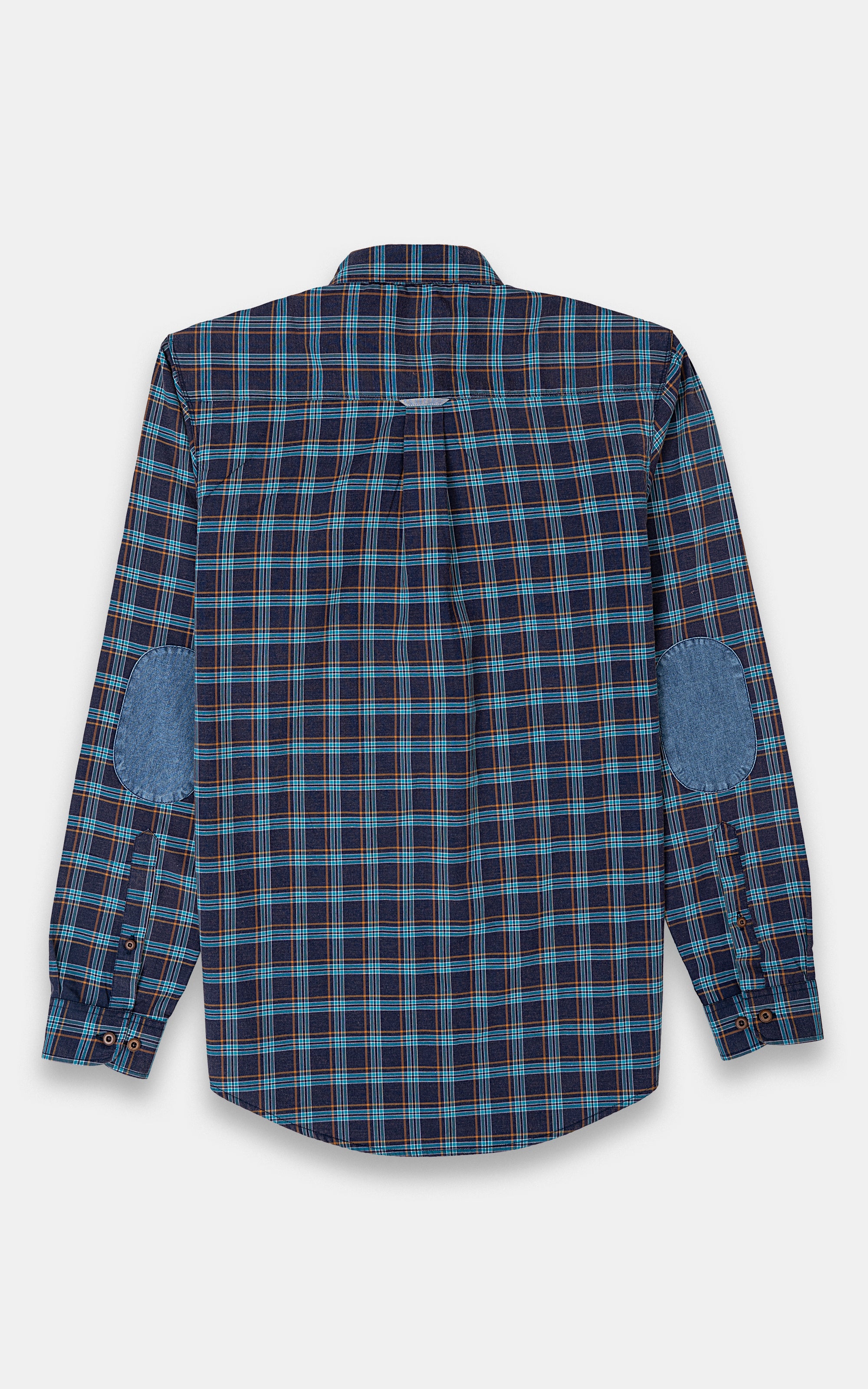 CASUAL SHIRT NAVY GREEN