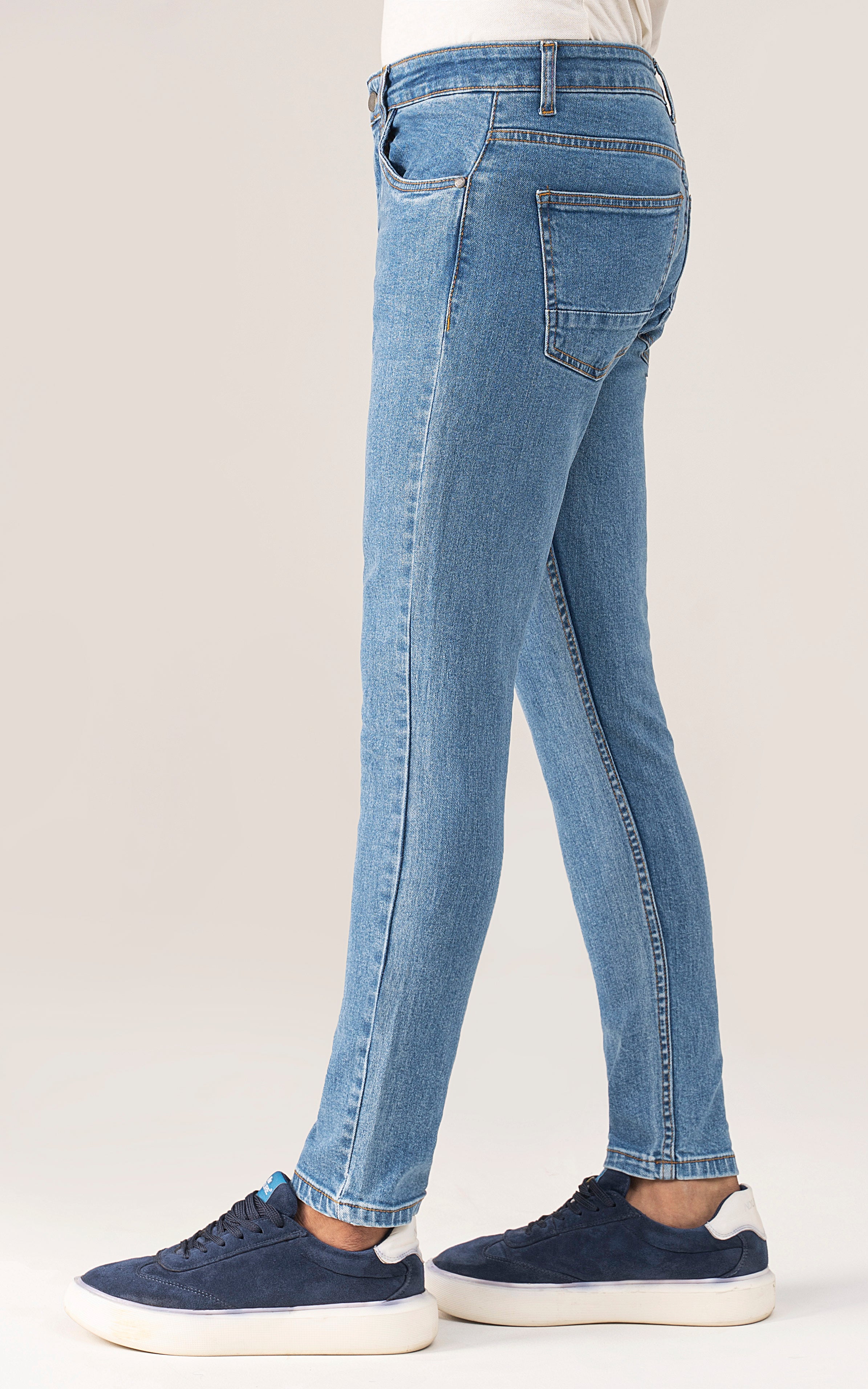 JEANS SKINNY FIT LIGHT BLUE