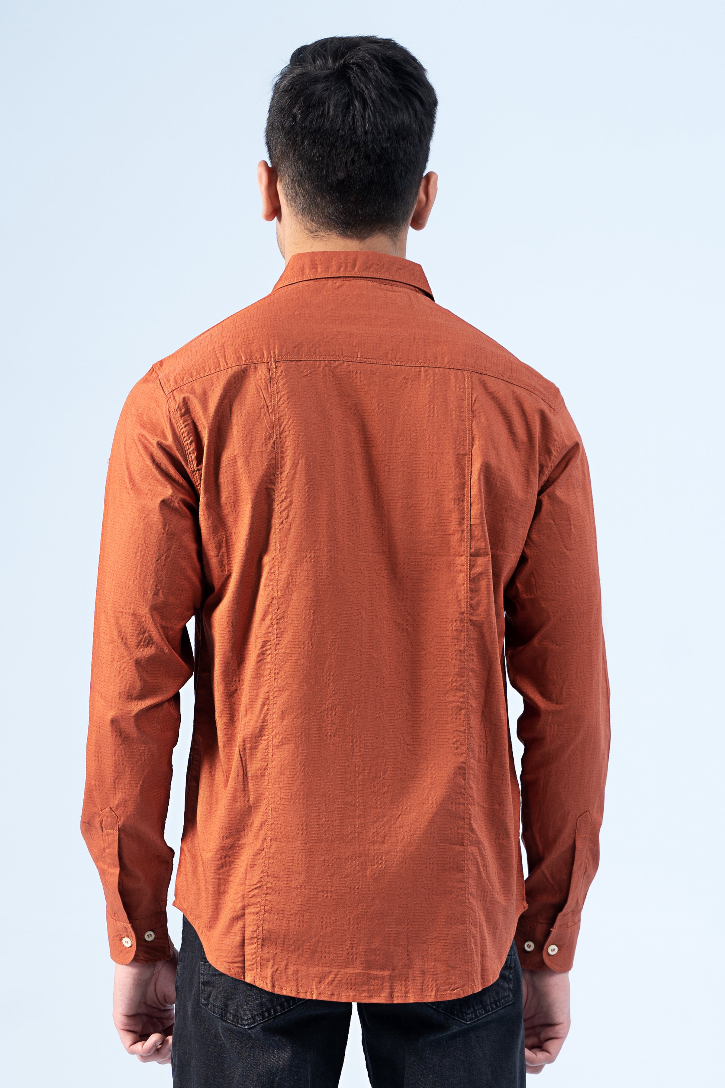 CASUAL SHIRT RUST - Charcoal Clothing
