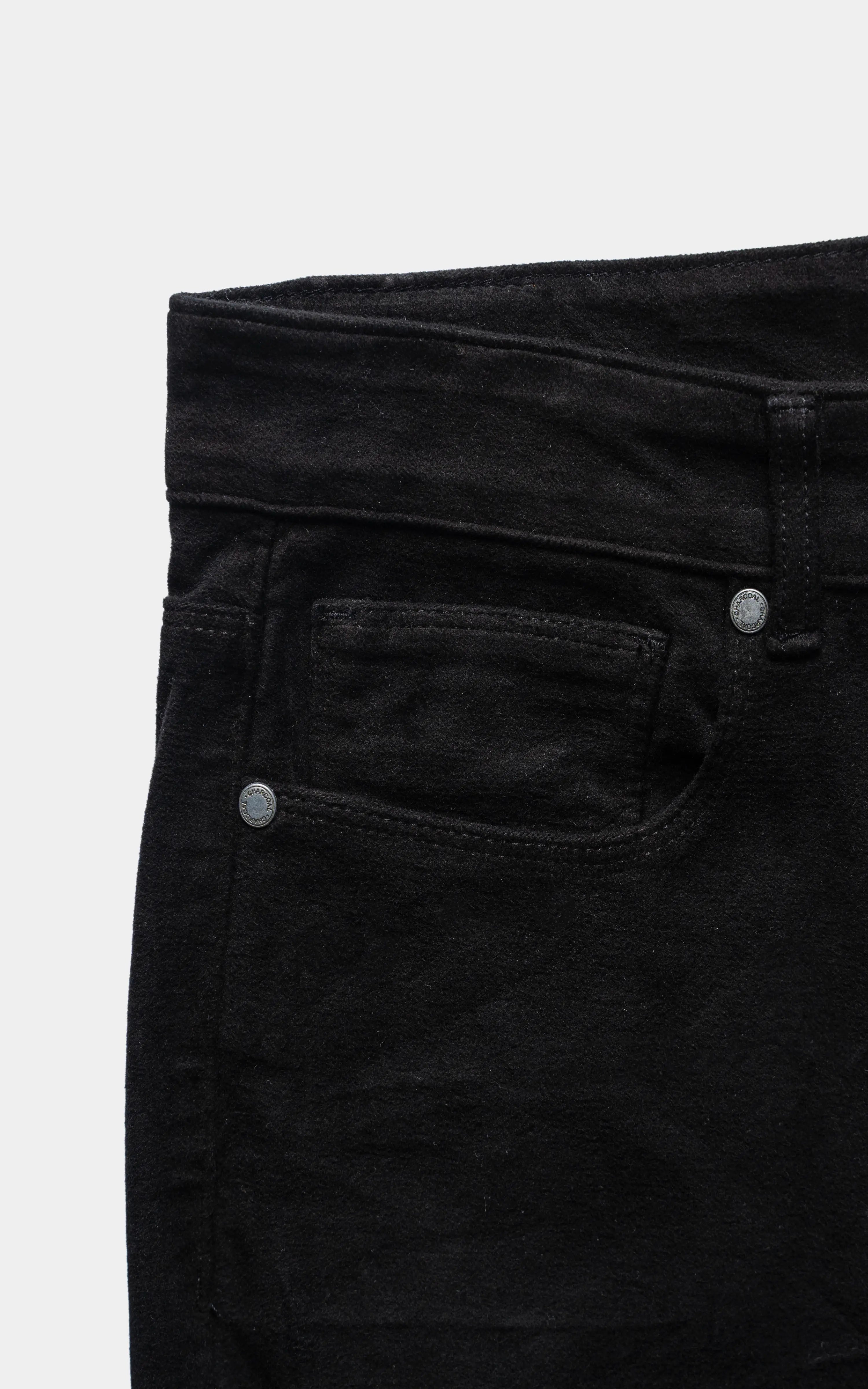 CASUAL PANT SLIM FIT BLACK
