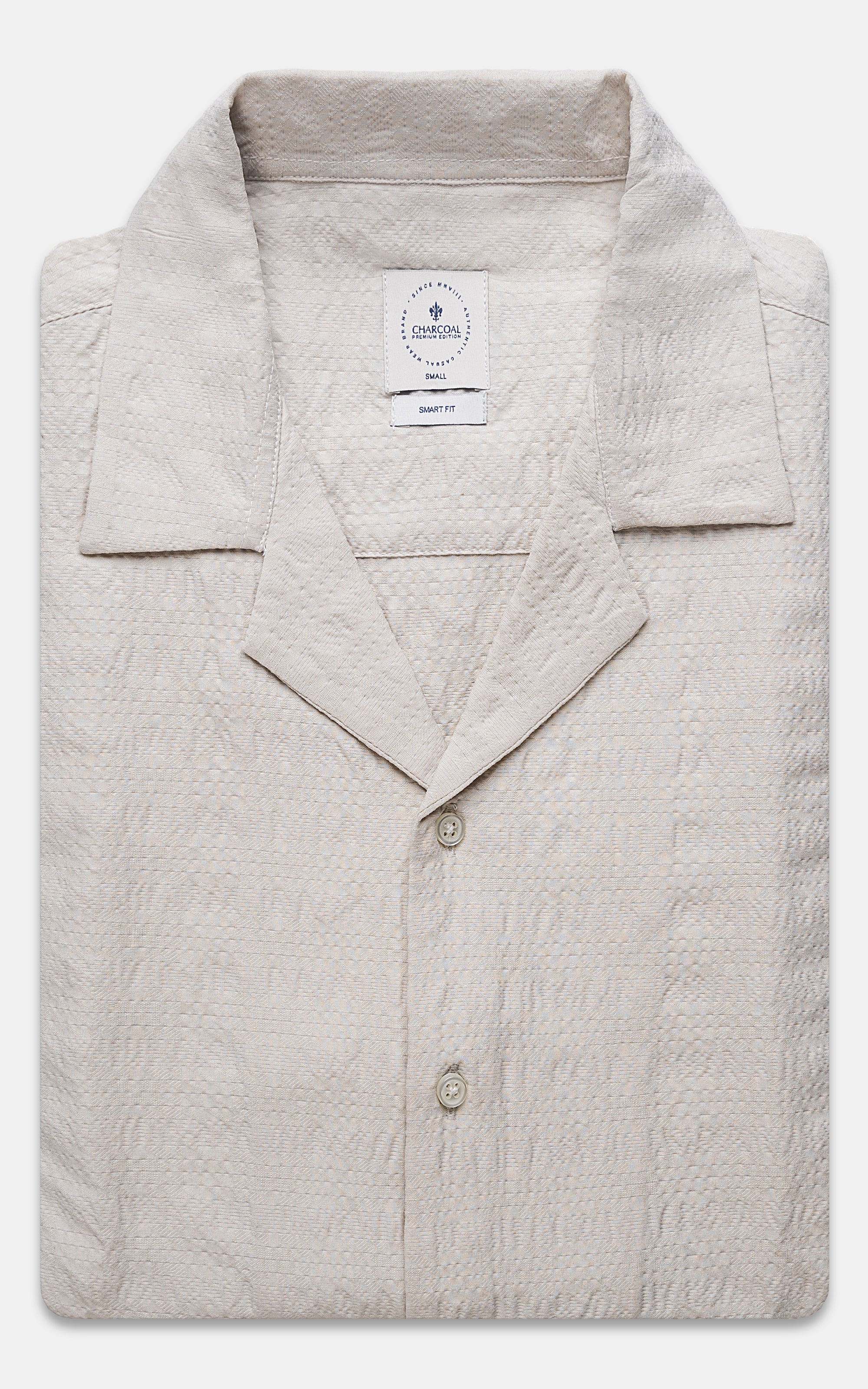 CUBAN RELAXED SHIRT BEIGE