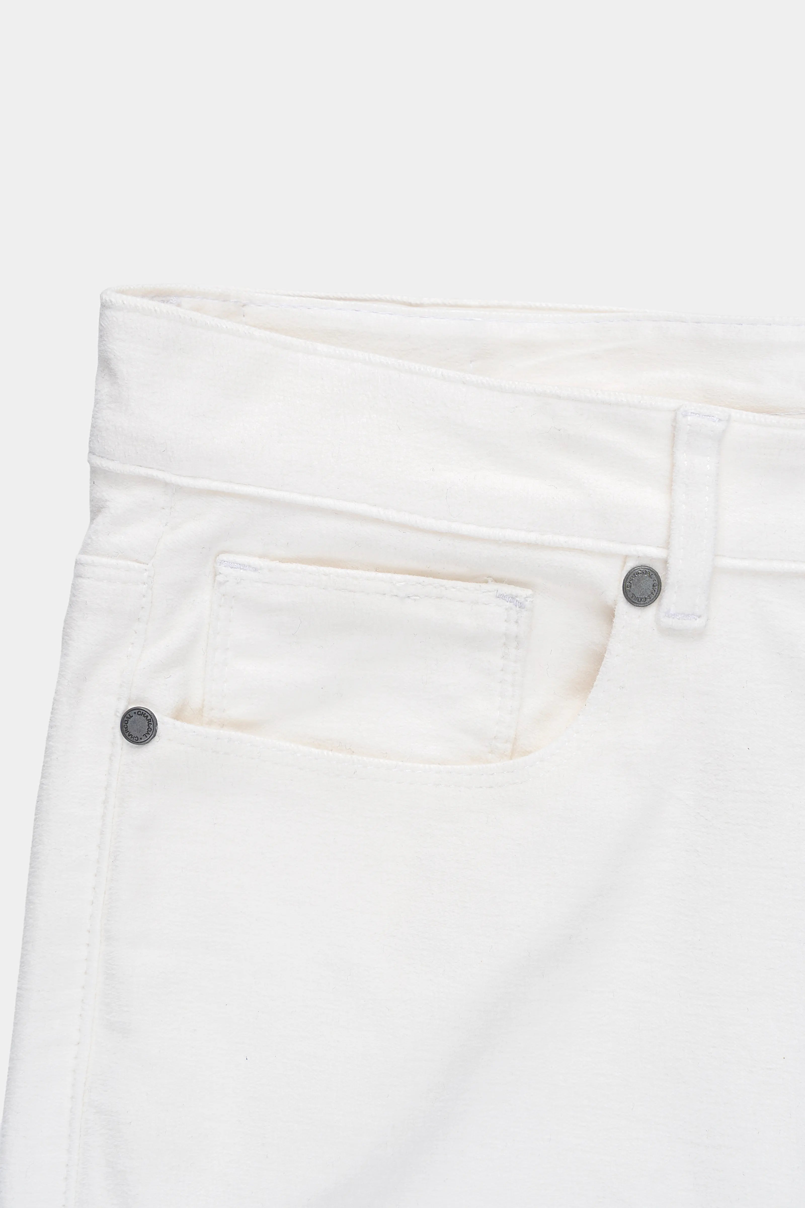 CASUAL PANT SLIM FIT WHITE
