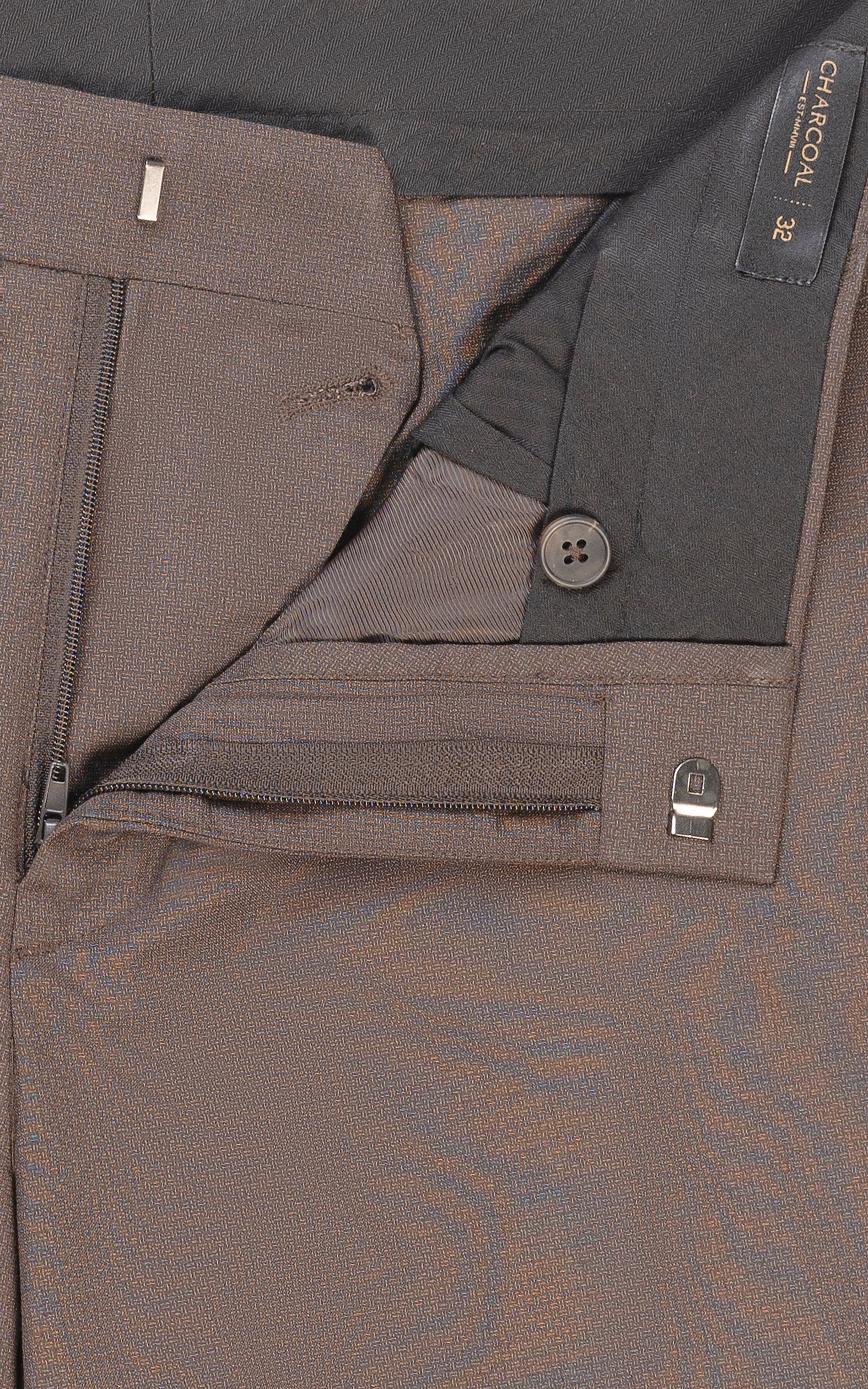 SMART FIT BROWN DRESS PANT