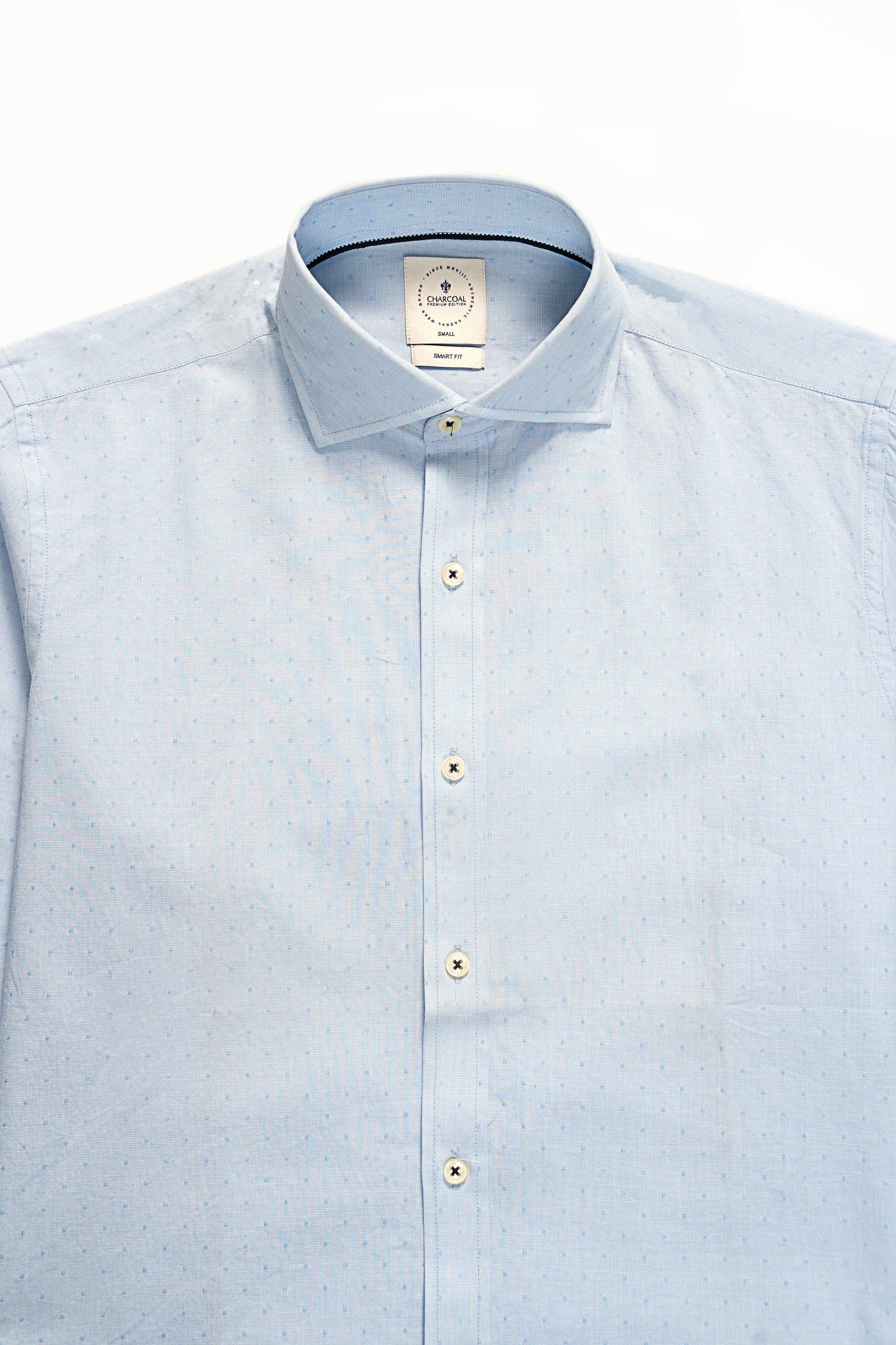 SMART SHIRT LIGHT SKY - Charcoal Clothing