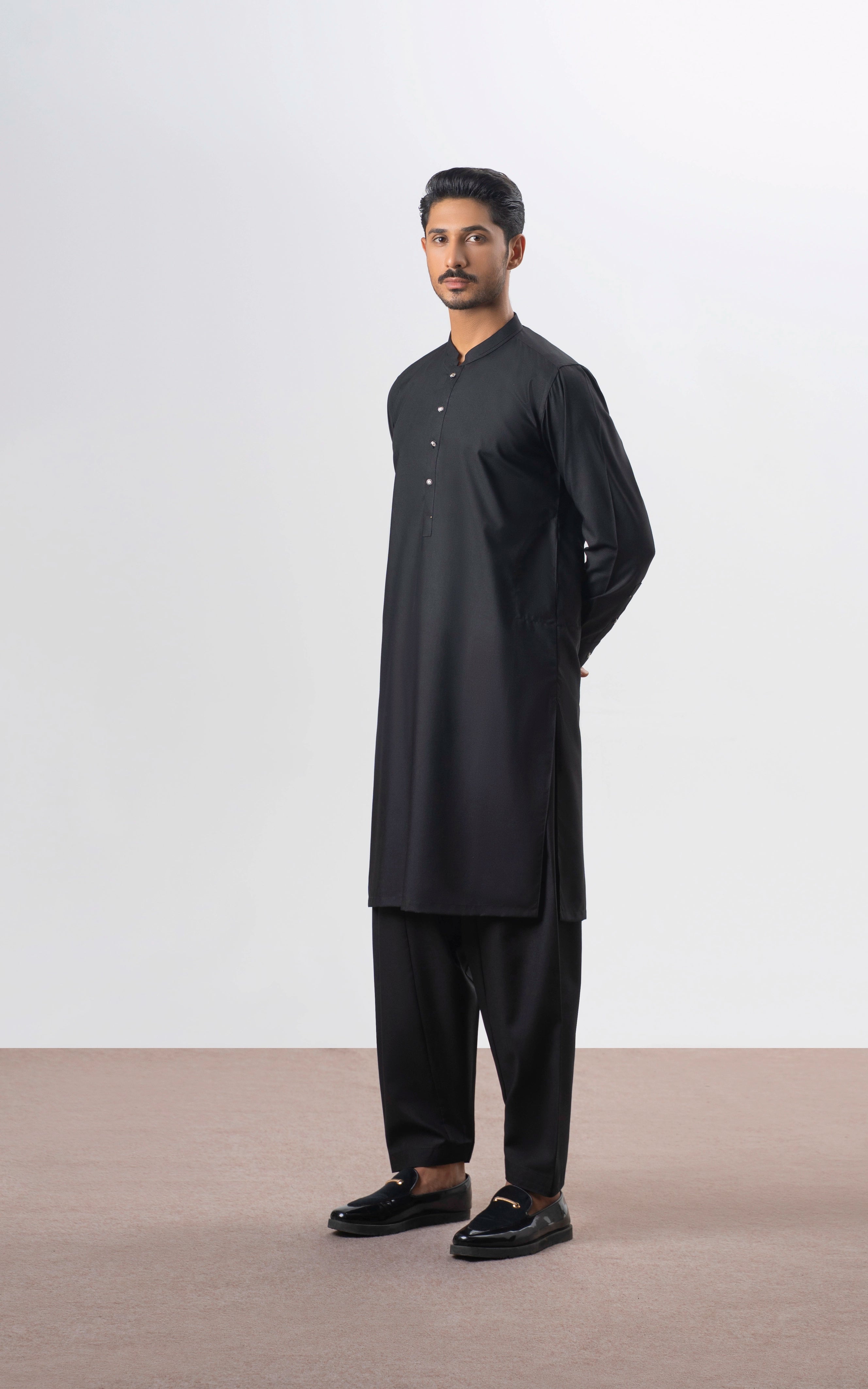 BLENDED KAMEEZ SHALWAR | EXECUTIVE COLLECTION BLACK