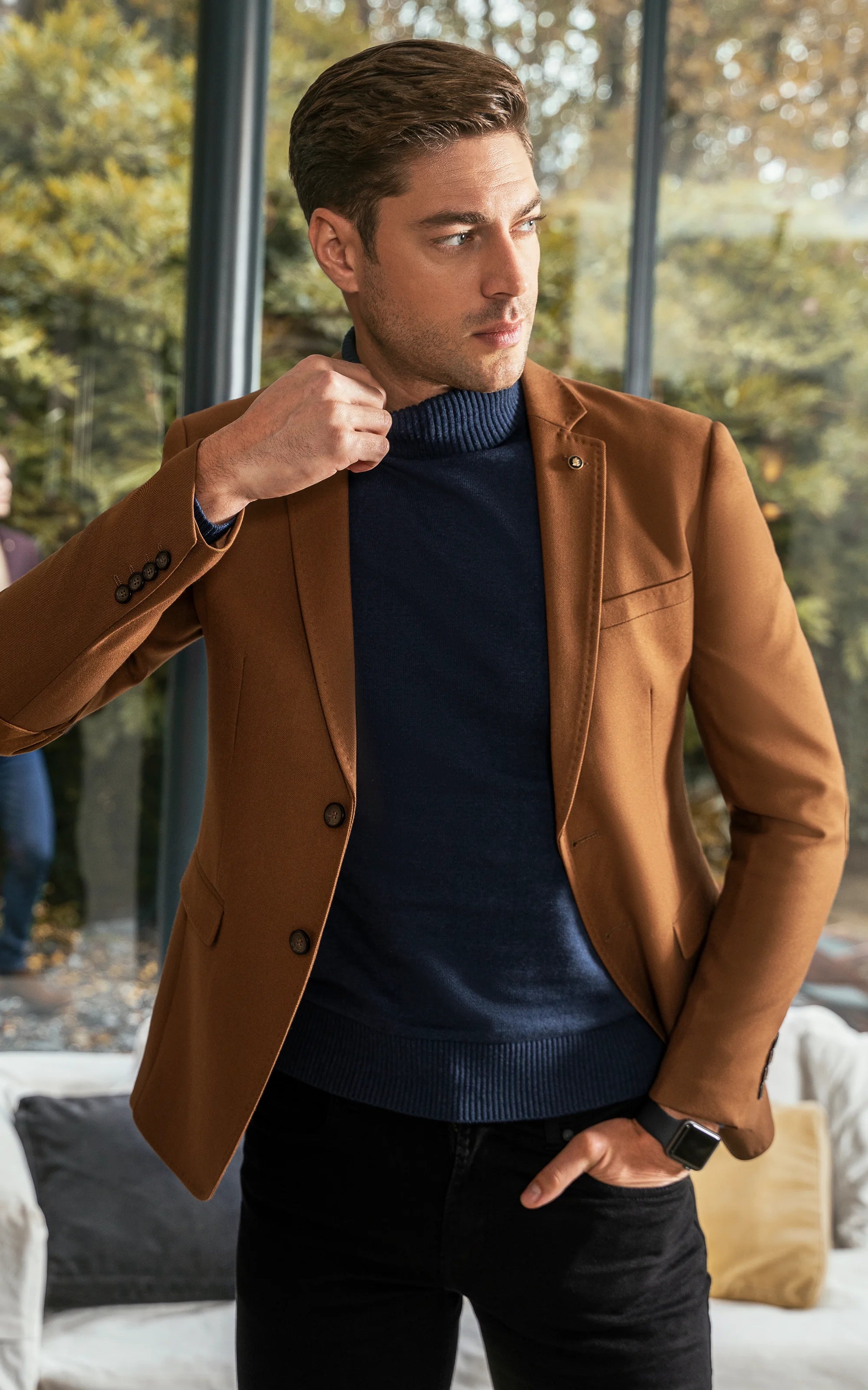 CASUAL COAT BROWN