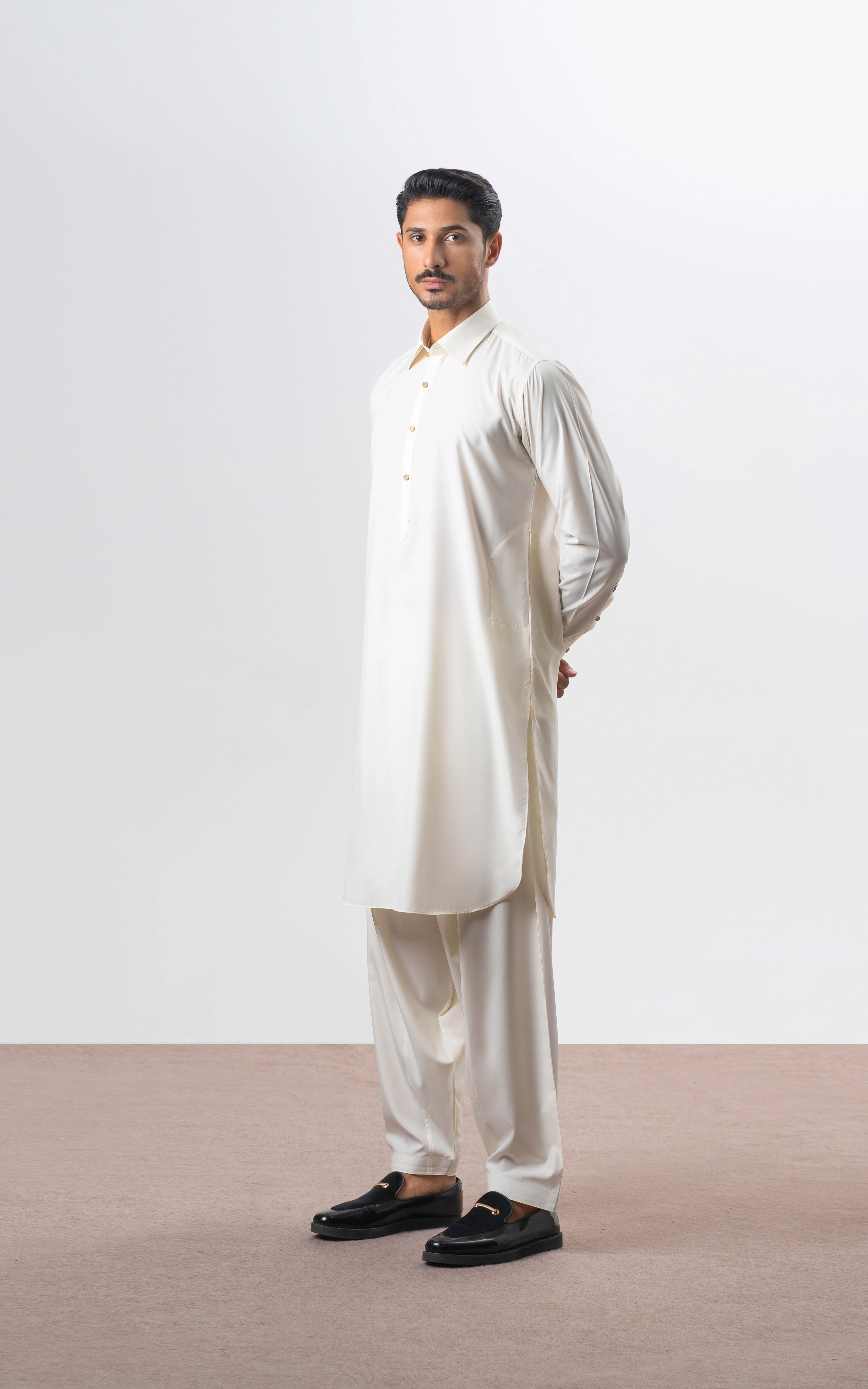 BLENDED BOSKI KAMEEZ SHALWAR | PREMIUM COLLECTION BOSKI