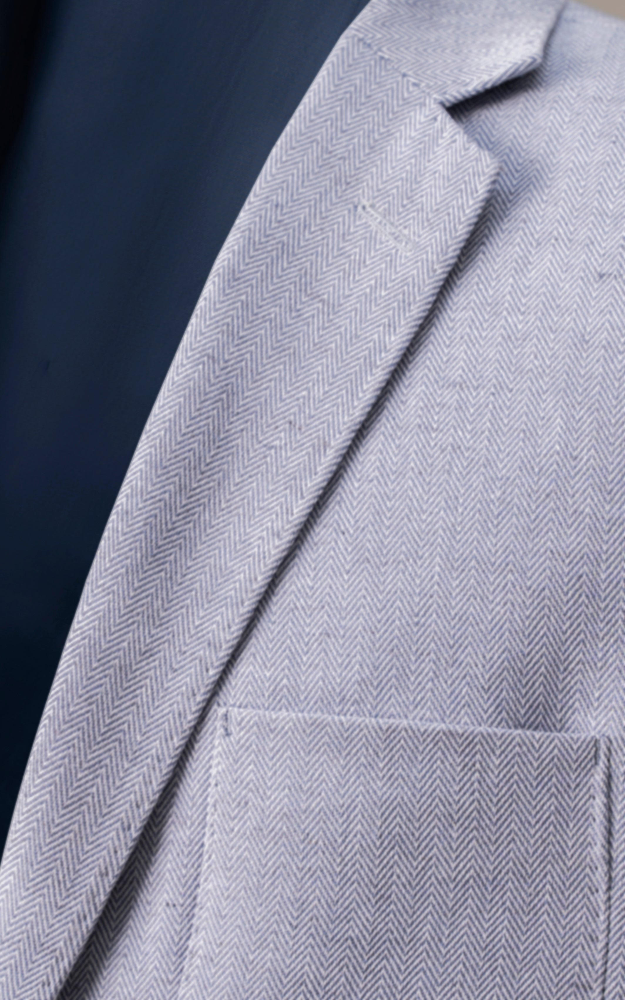 SLIM FIT CASUAL COAT LIGHT BLUE