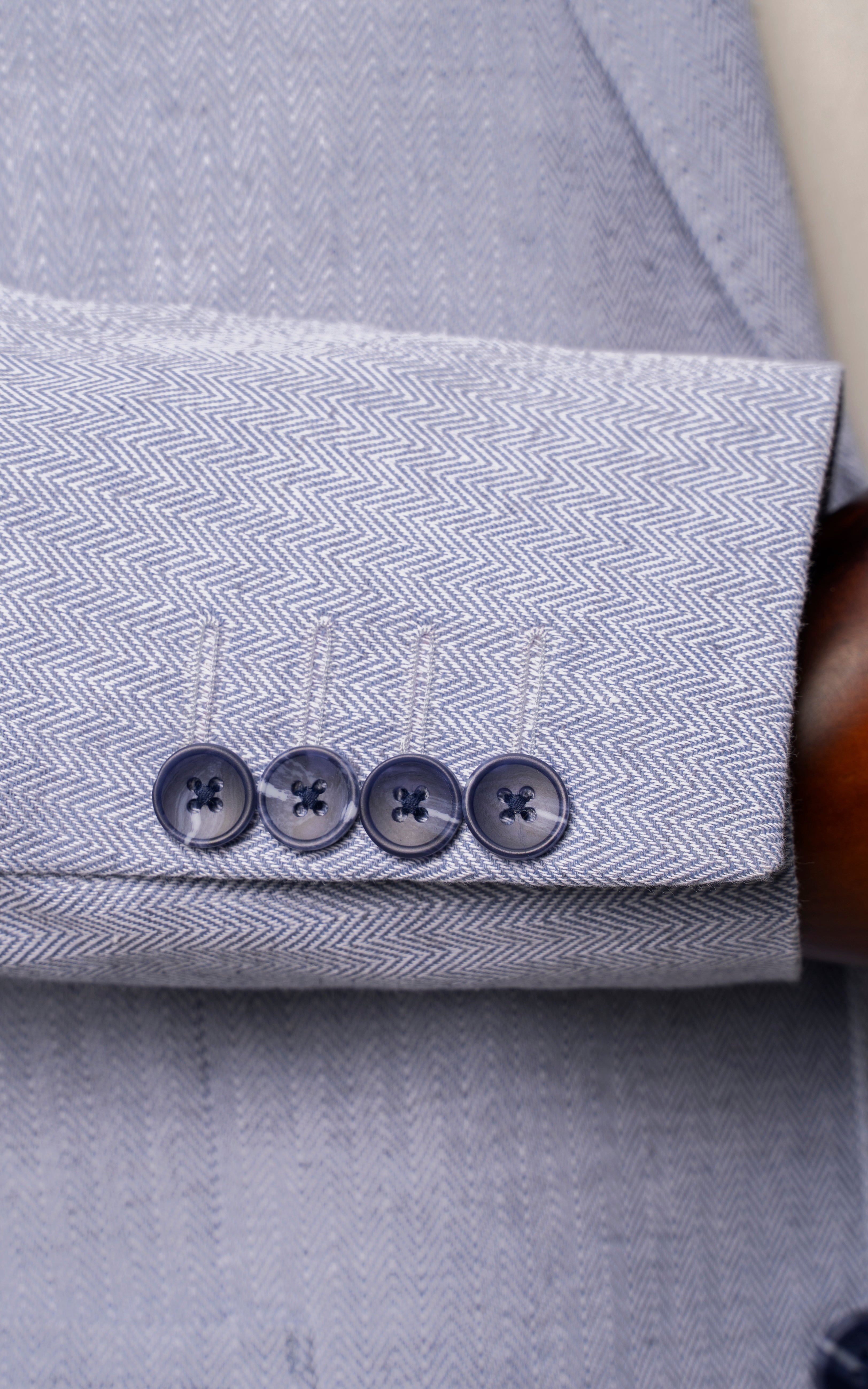 SLIM FIT CASUAL COAT LIGHT BLUE