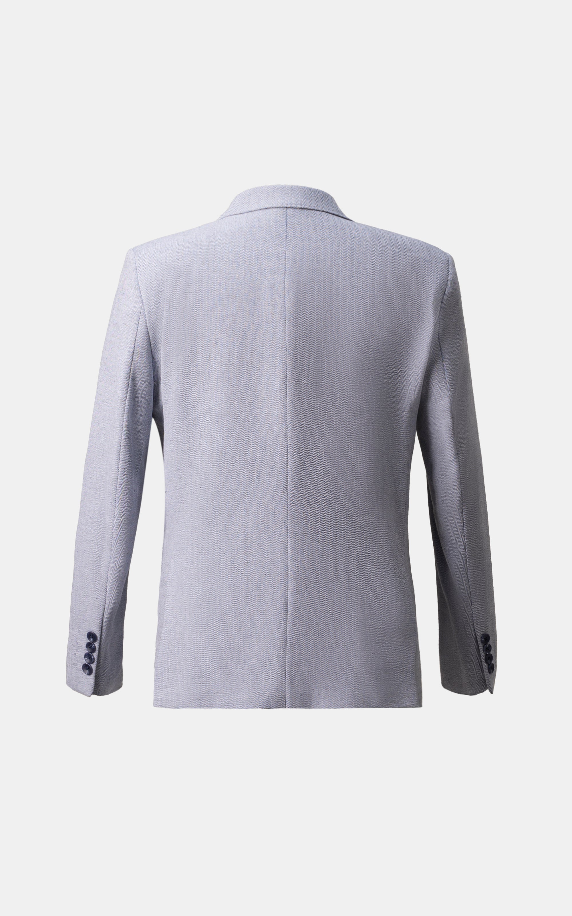 SLIM FIT CASUAL COAT LIGHT BLUE