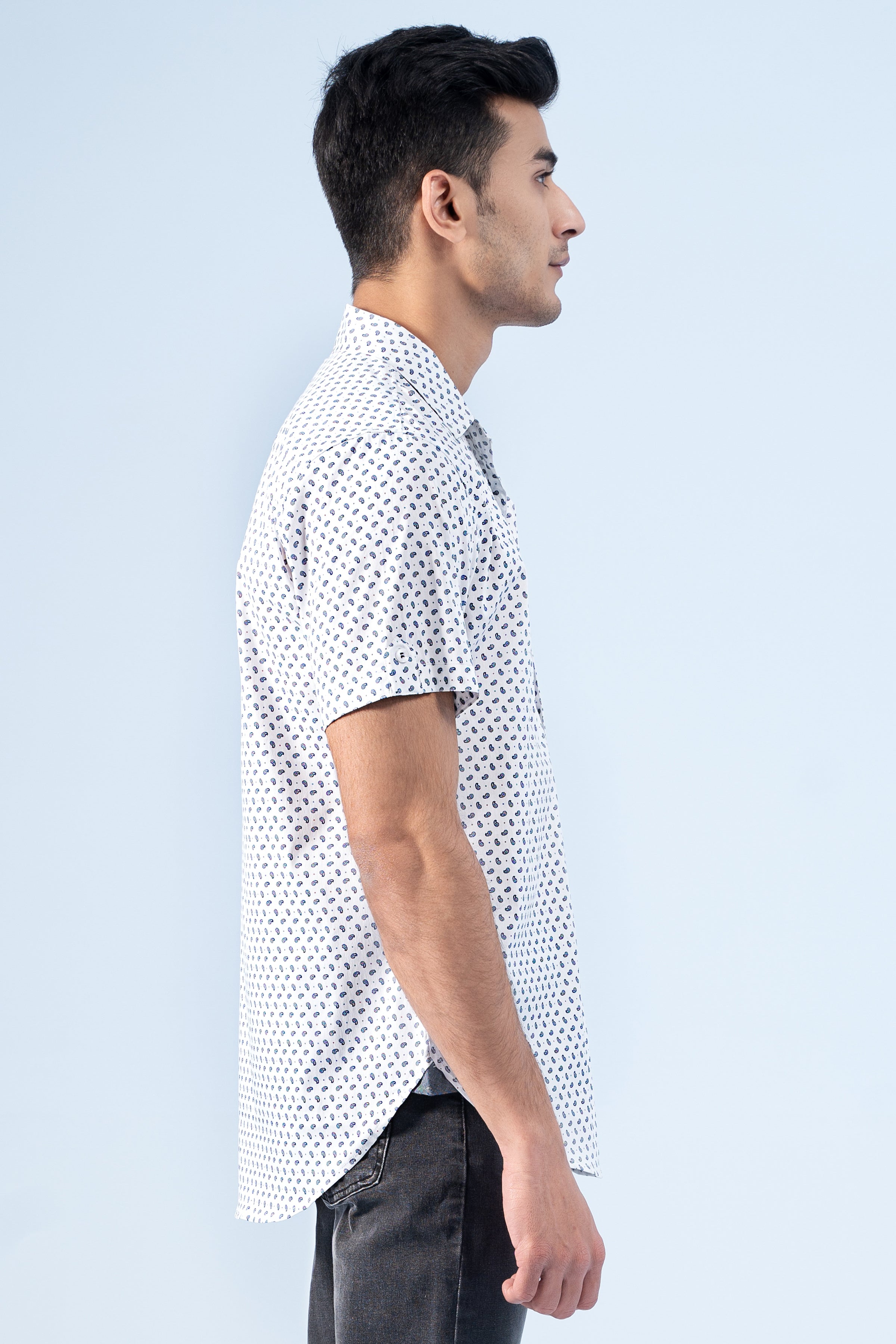 CASUAL SHIRT WHITE - Charcoal Clothing