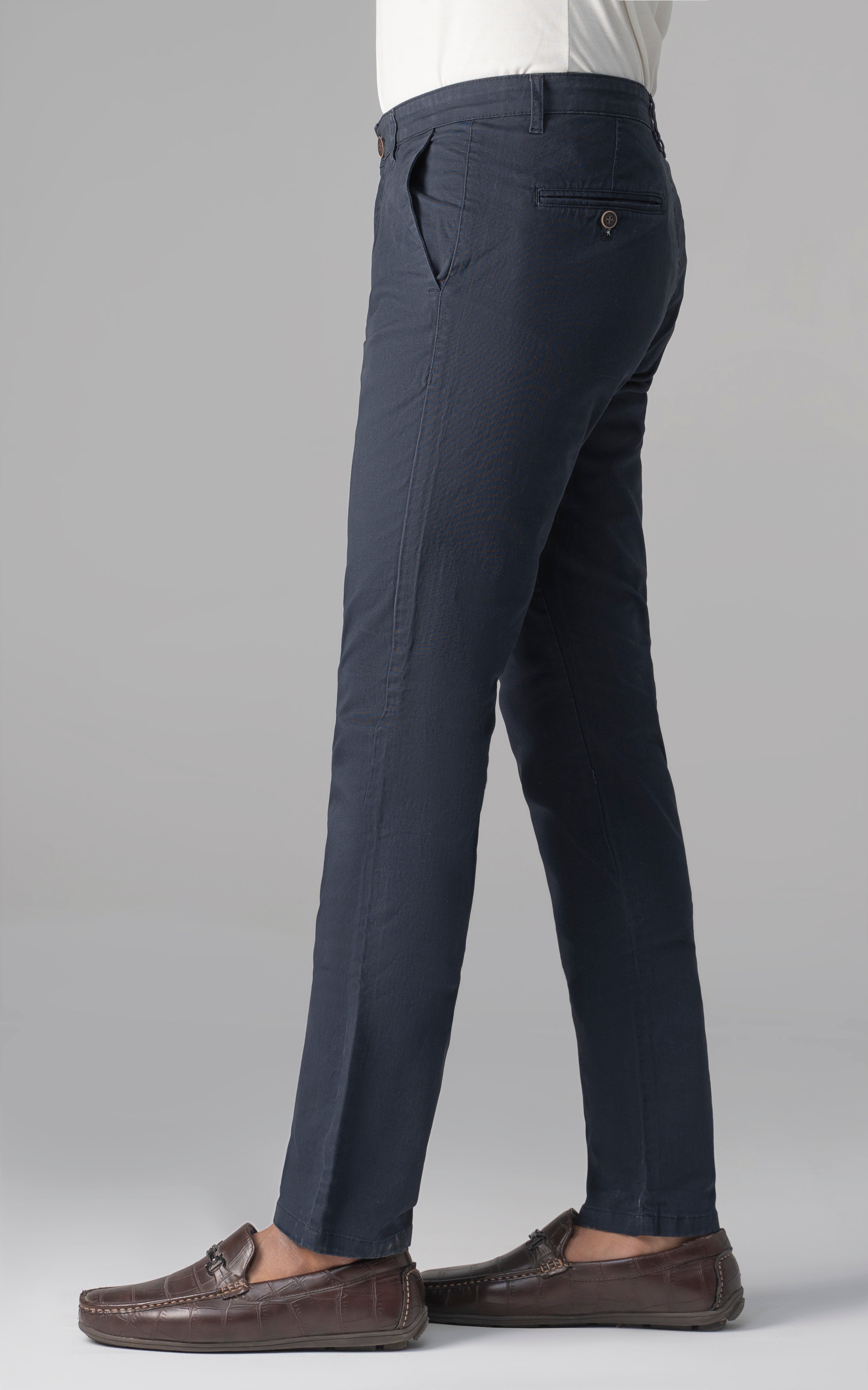 CROSS POCKET TWILL PANT NAVY