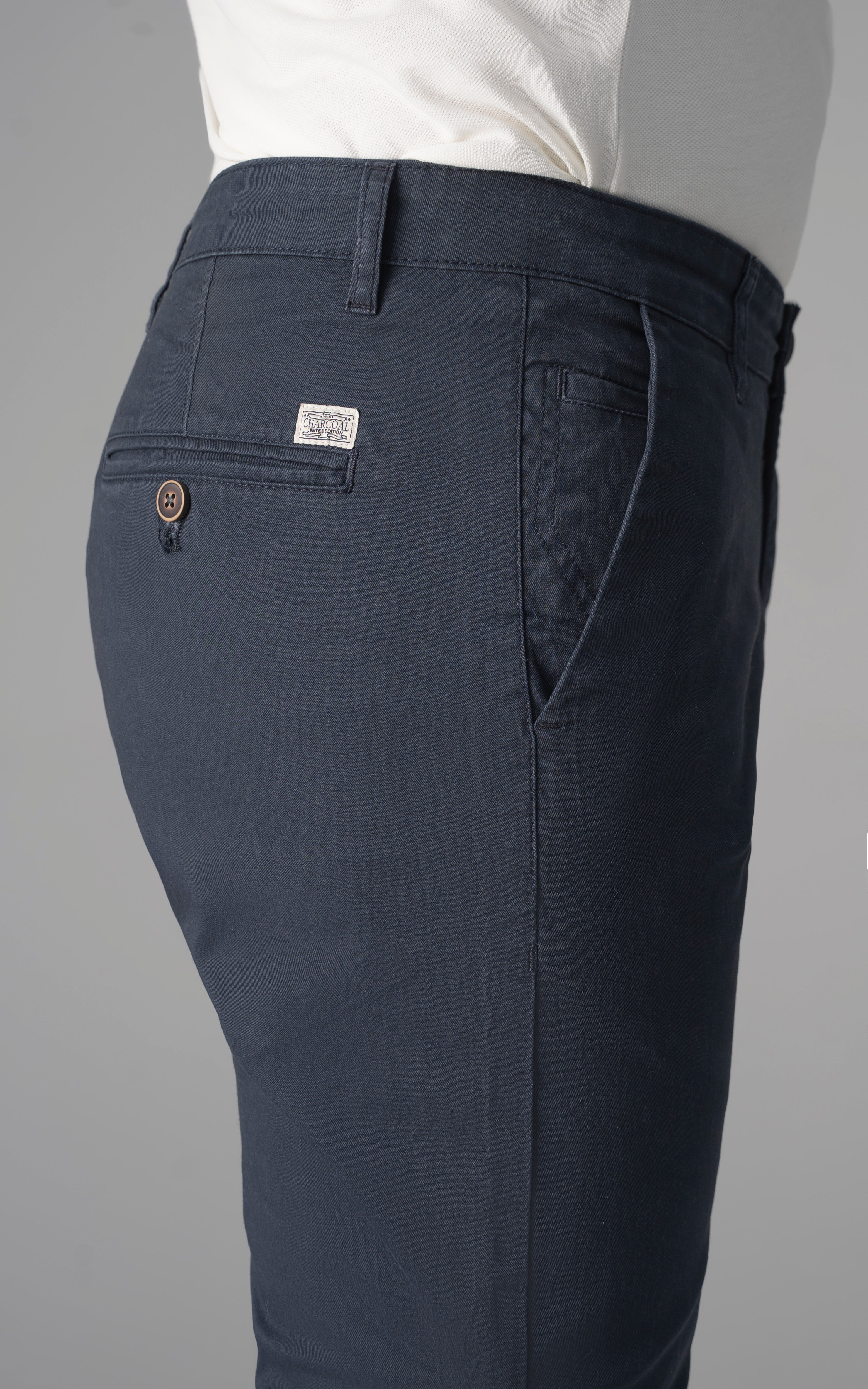 CROSS POCKET TWILL PANT NAVY