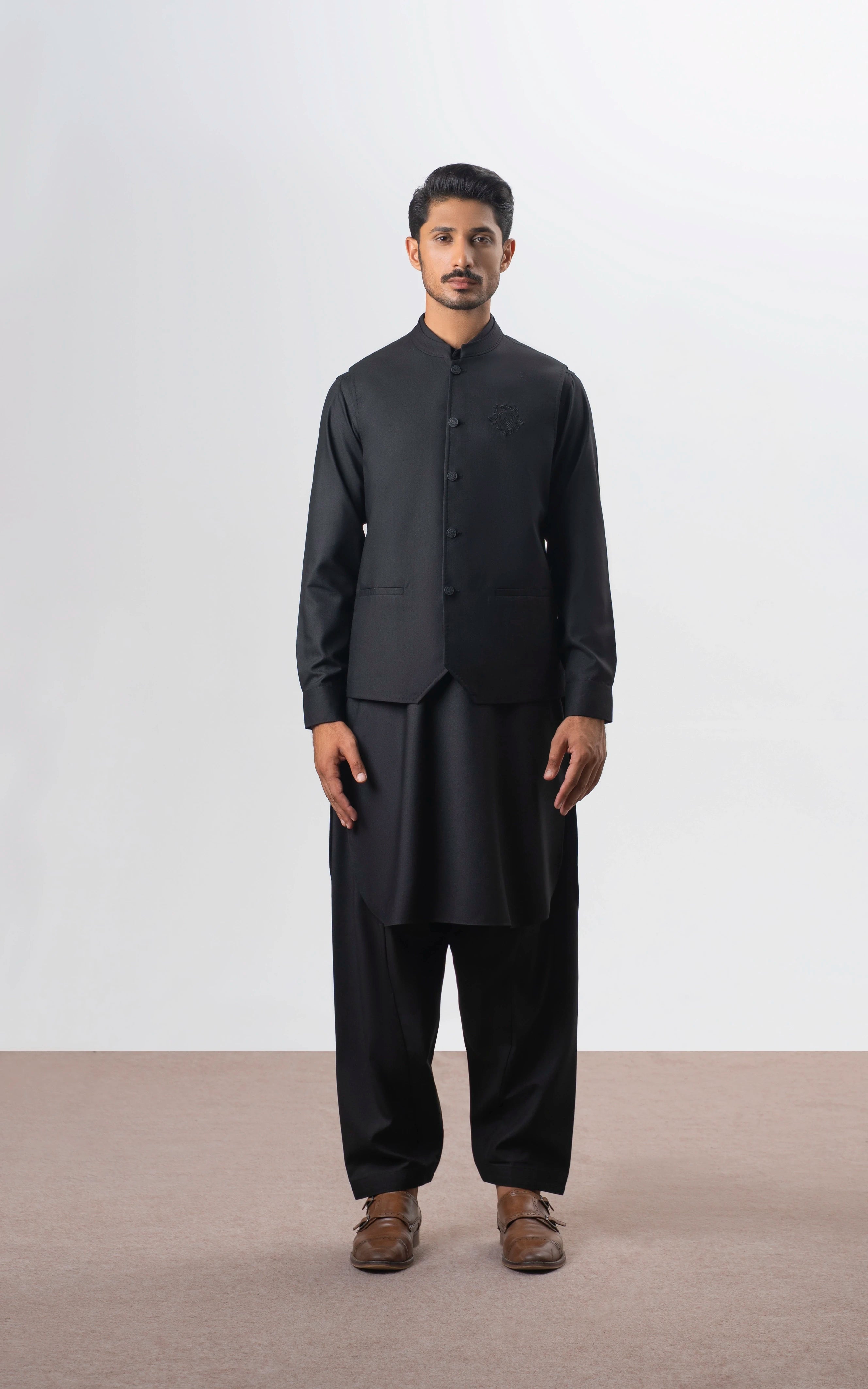 PREMIUM BLENDED WAISTCOAT | EXECUTIVE COLLECTION BLACK