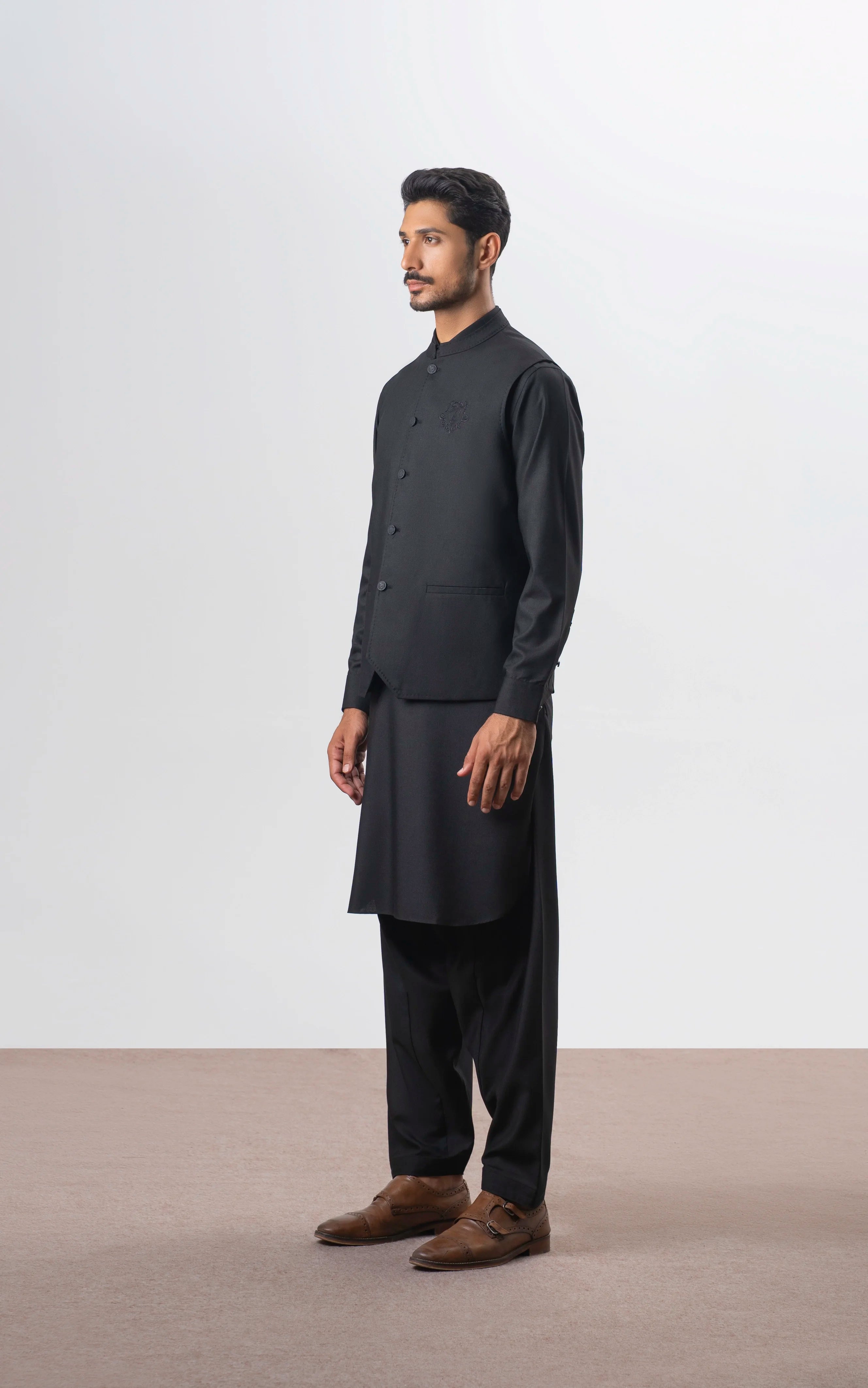 PREMIUM BLENDED WAISTCOAT | EXECUTIVE COLLECTION BLACK