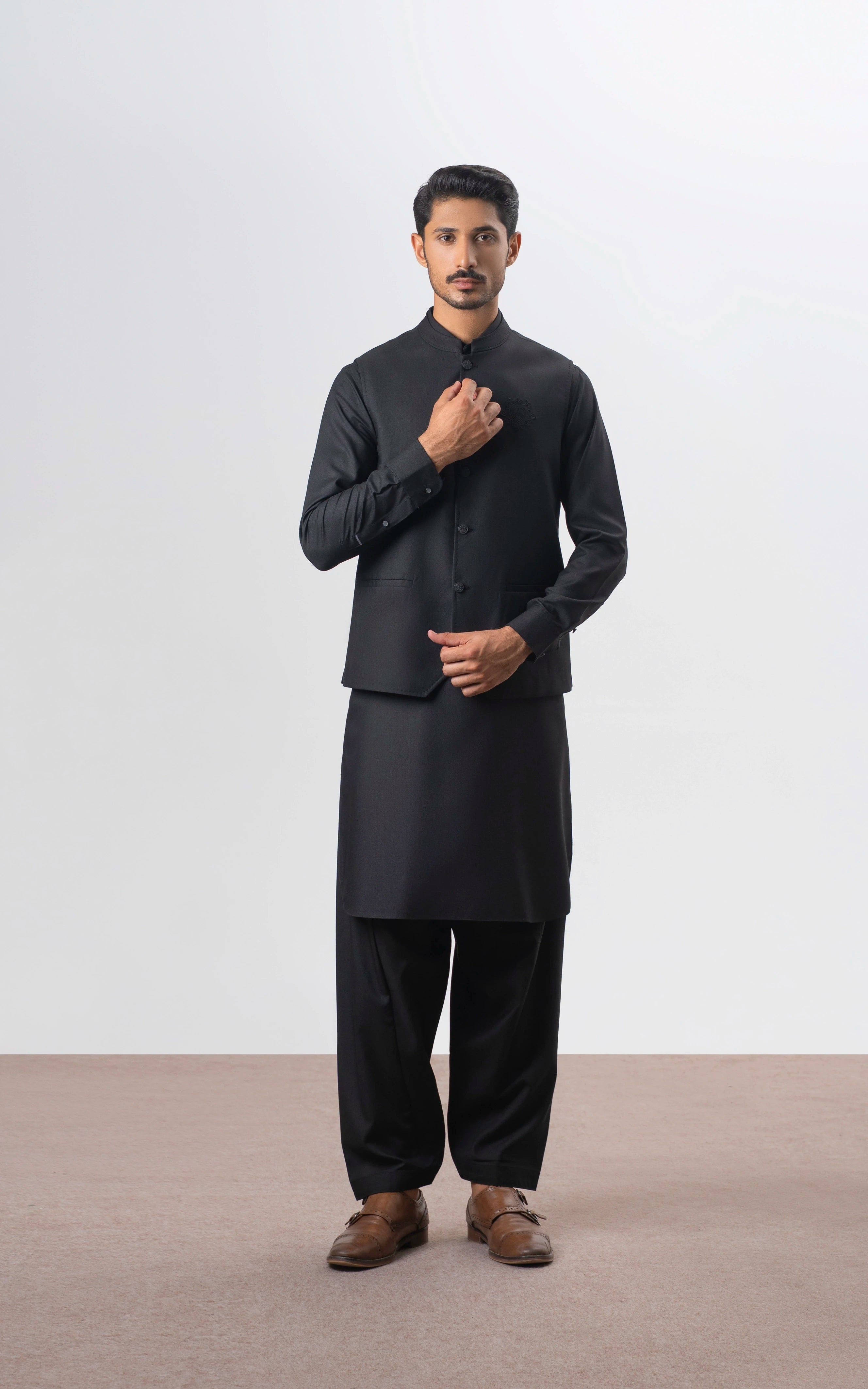 PREMIUM BLENDED WAISTCOAT | EXECUTIVE COLLECTION BLACK