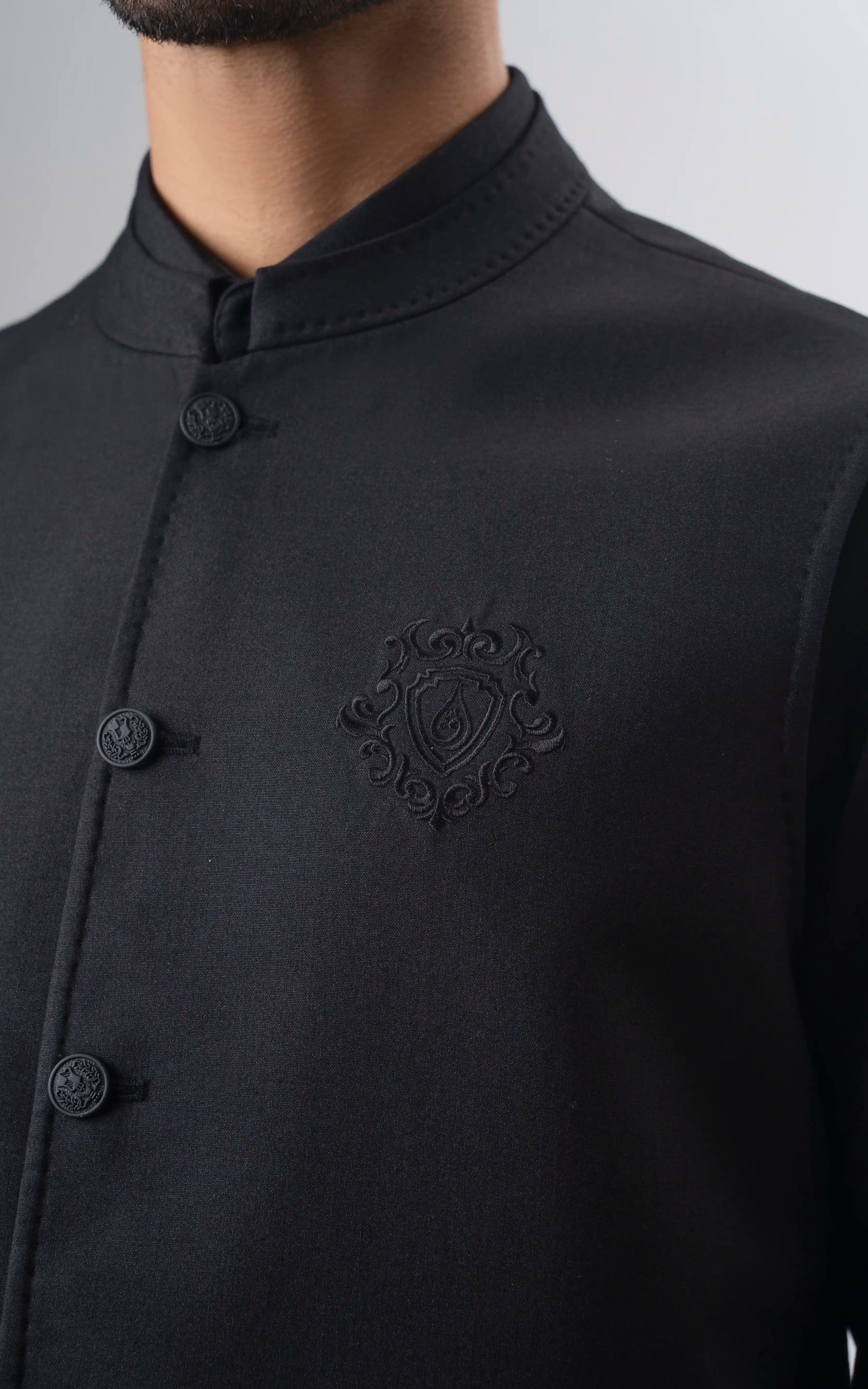 PREMIUM BLENDED WAISTCOAT | EXECUTIVE COLLECTION BLACK