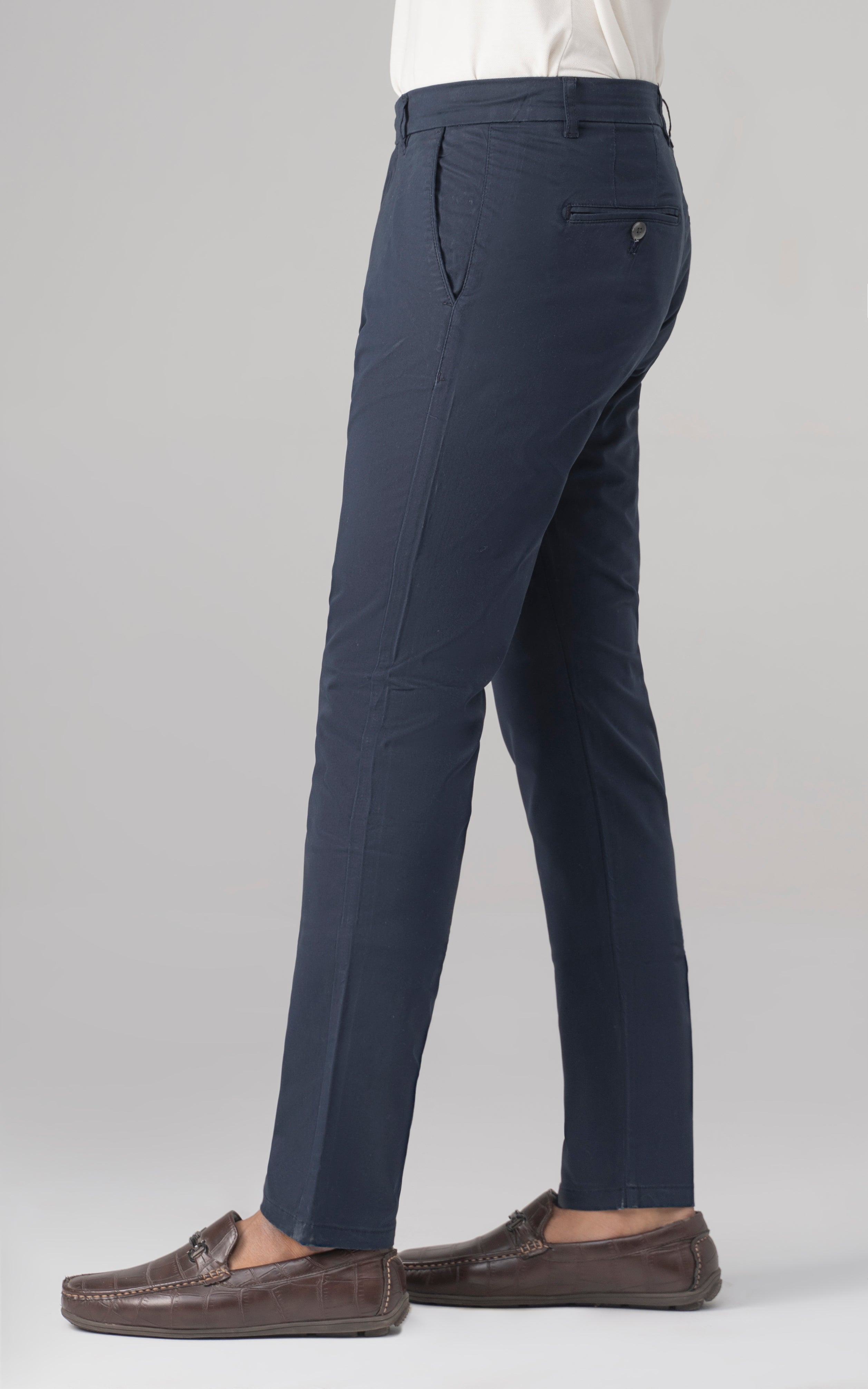 CASUAL PANT CROSS POCKET NAVY