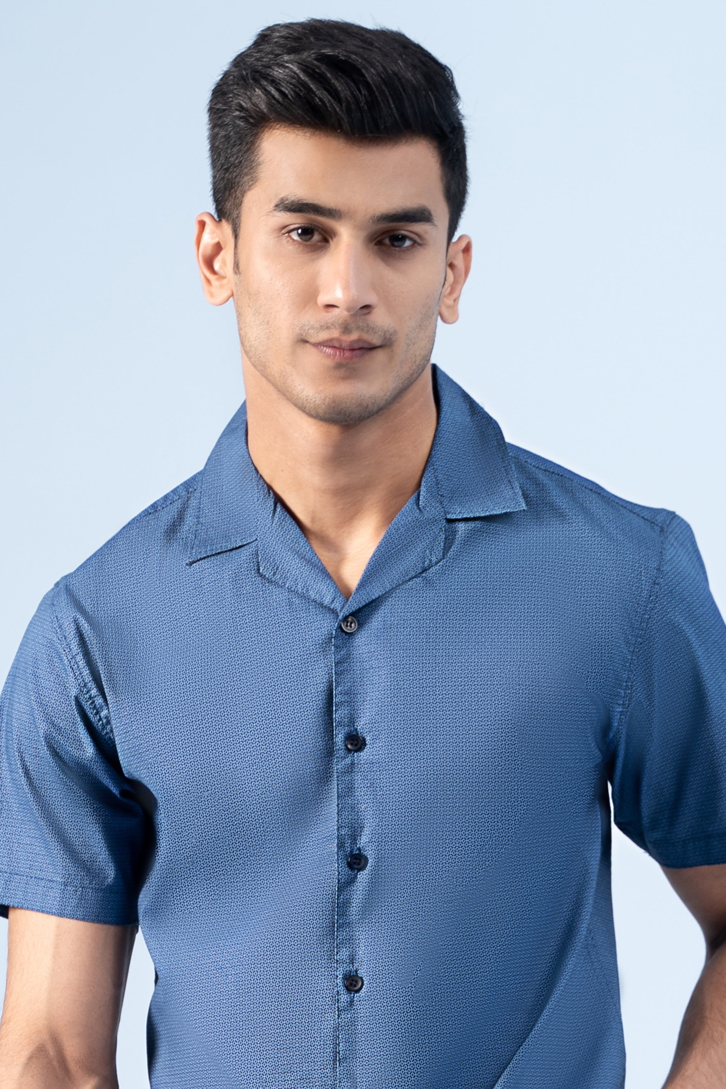 CASUAL SHIRT BLUE - Charcoal Clothing