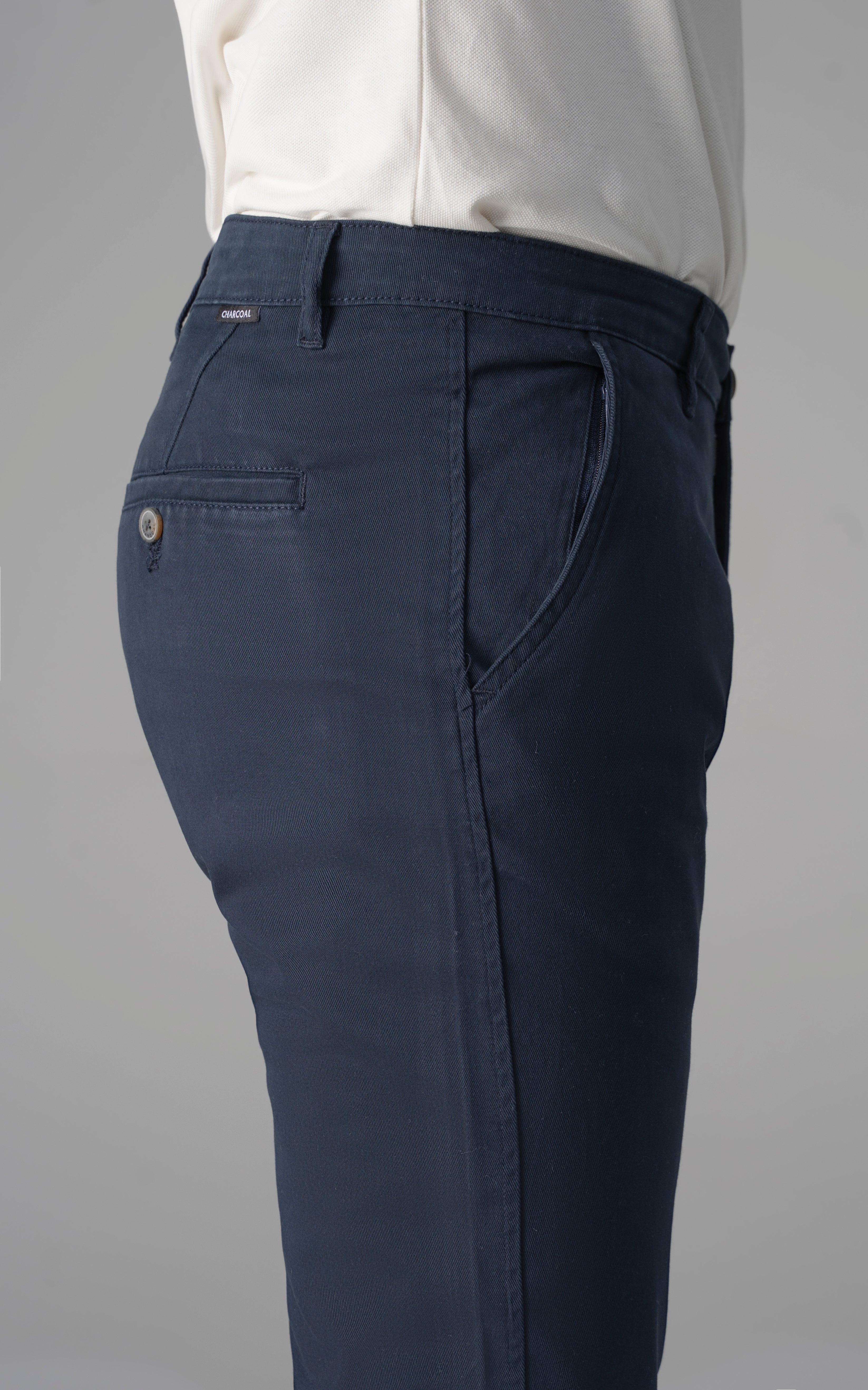 CASUAL PANT CROSS POCKET NAVY