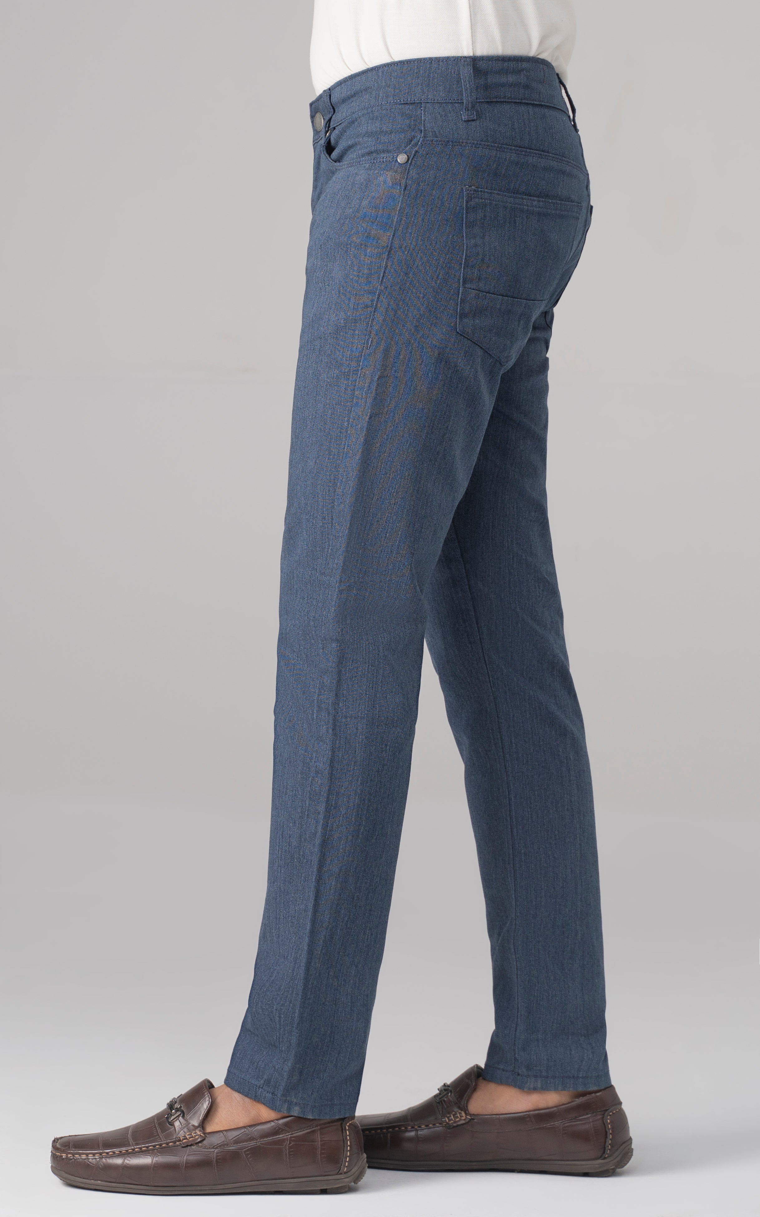 CASUAL PANT STRAIGHT FIT NAVY