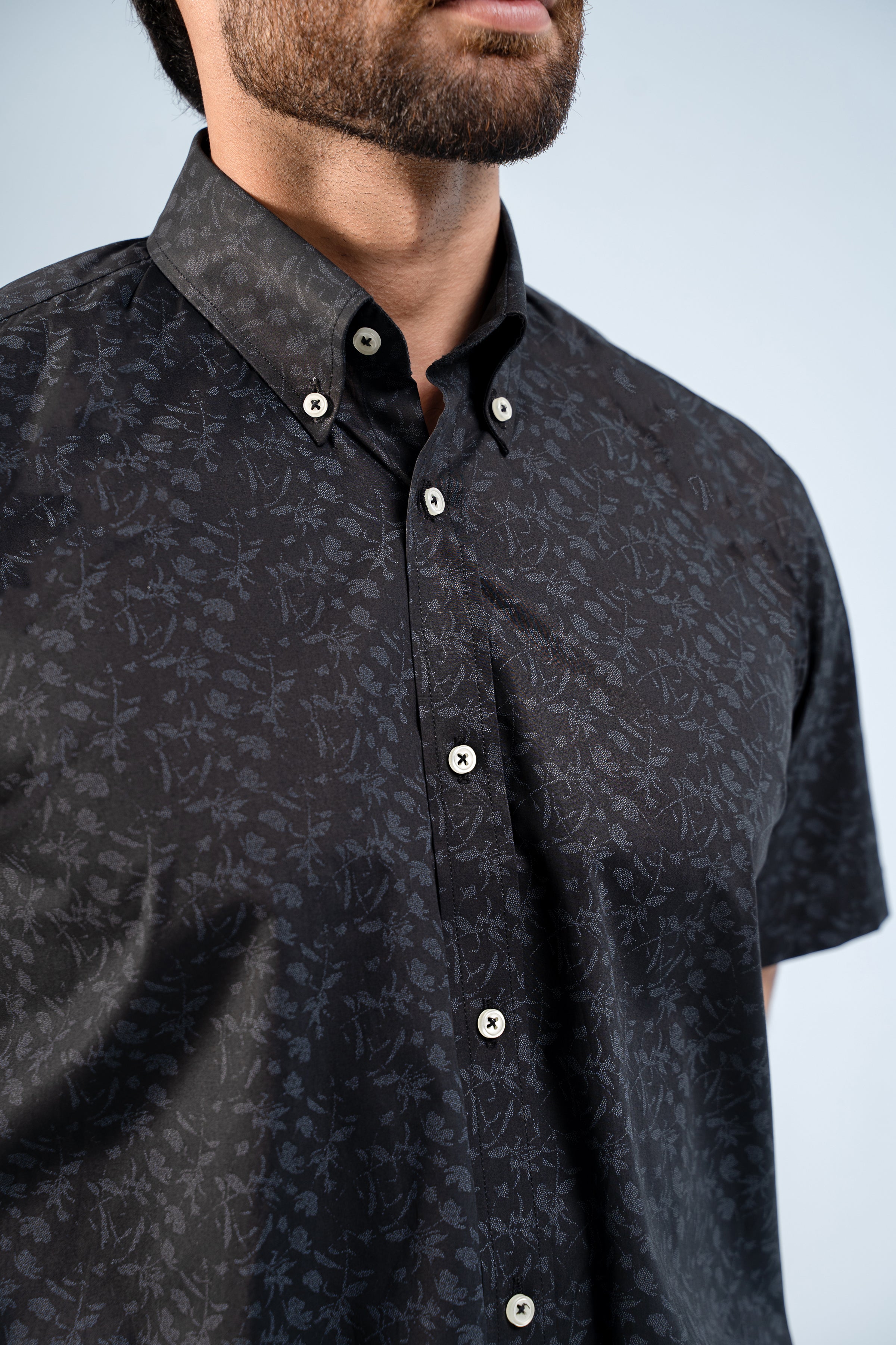 SMART SHIRT BLACK - Charcoal Clothing