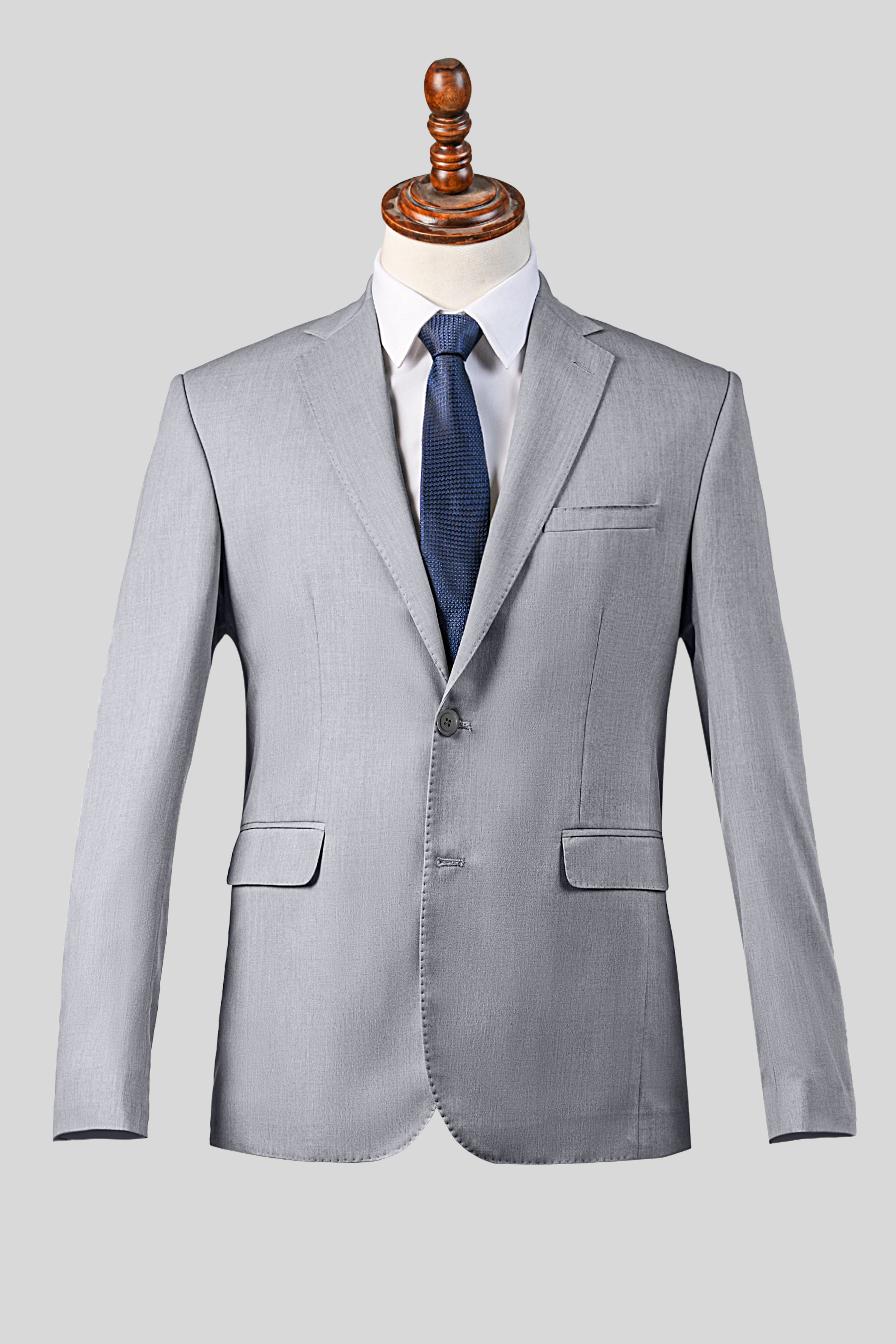 SLIM FIT 2 PIECE SUIT GREY