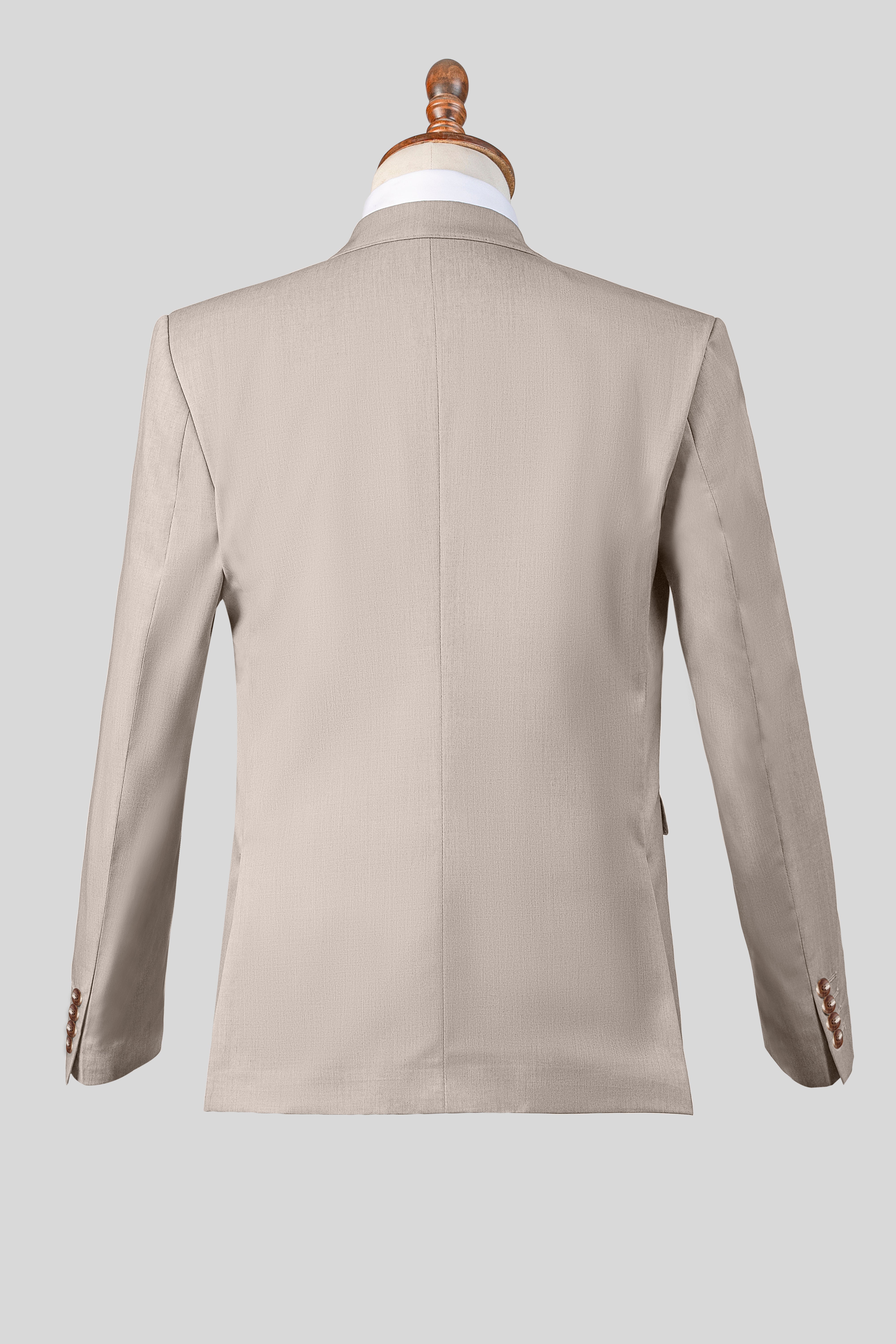 SLIM FIT 2 PIECE SUIT LIGHT KHAKI