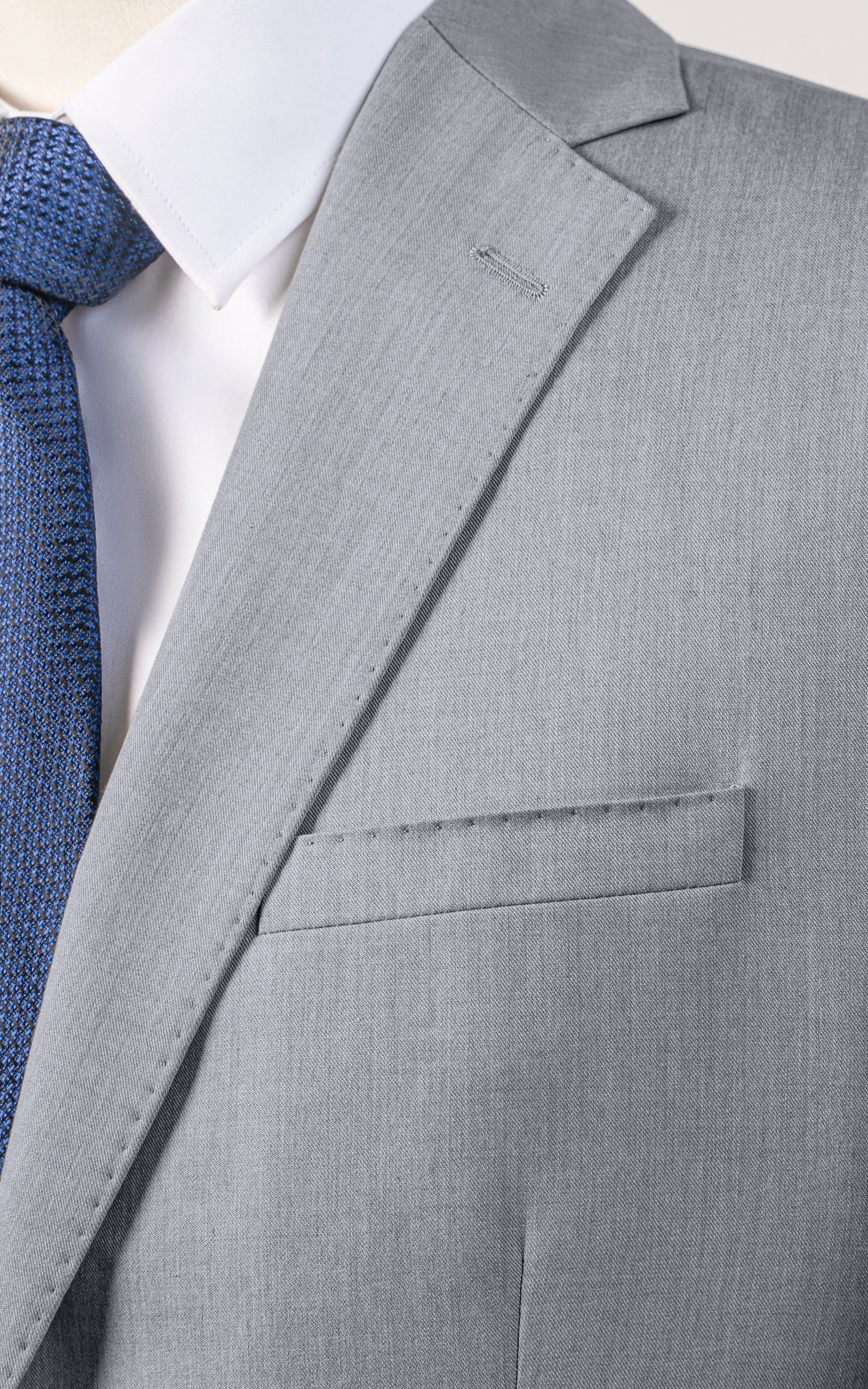 SLIM FIT 2 PIECE SUIT GREY