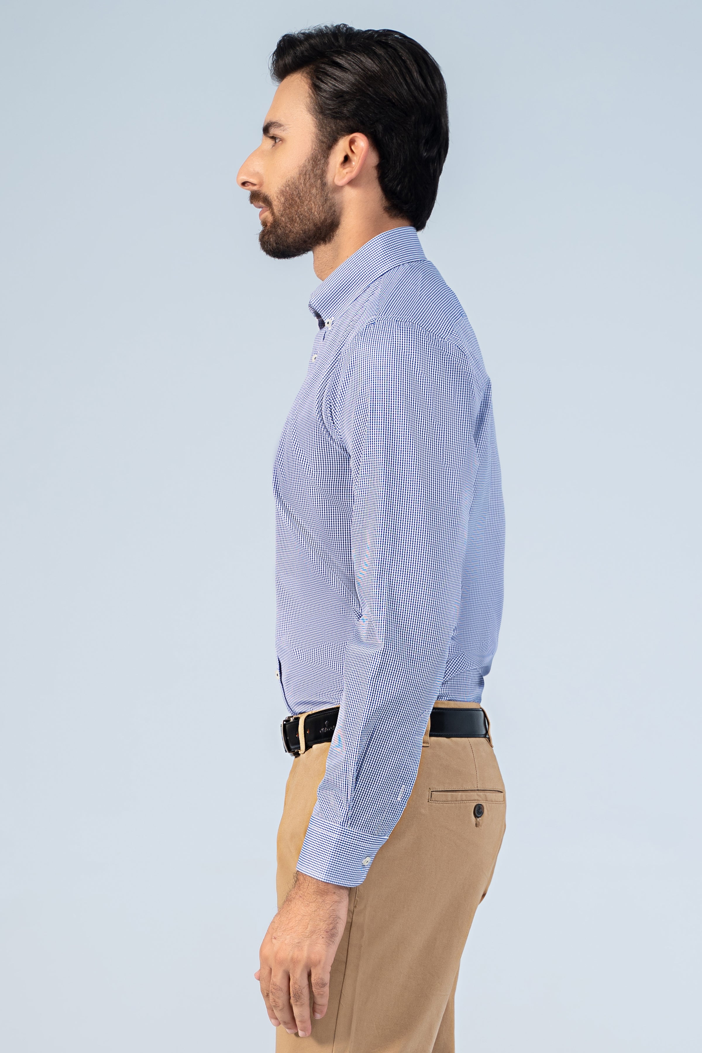 SEMI FORMAL SHIRTS BLUE - Charcoal Clothing