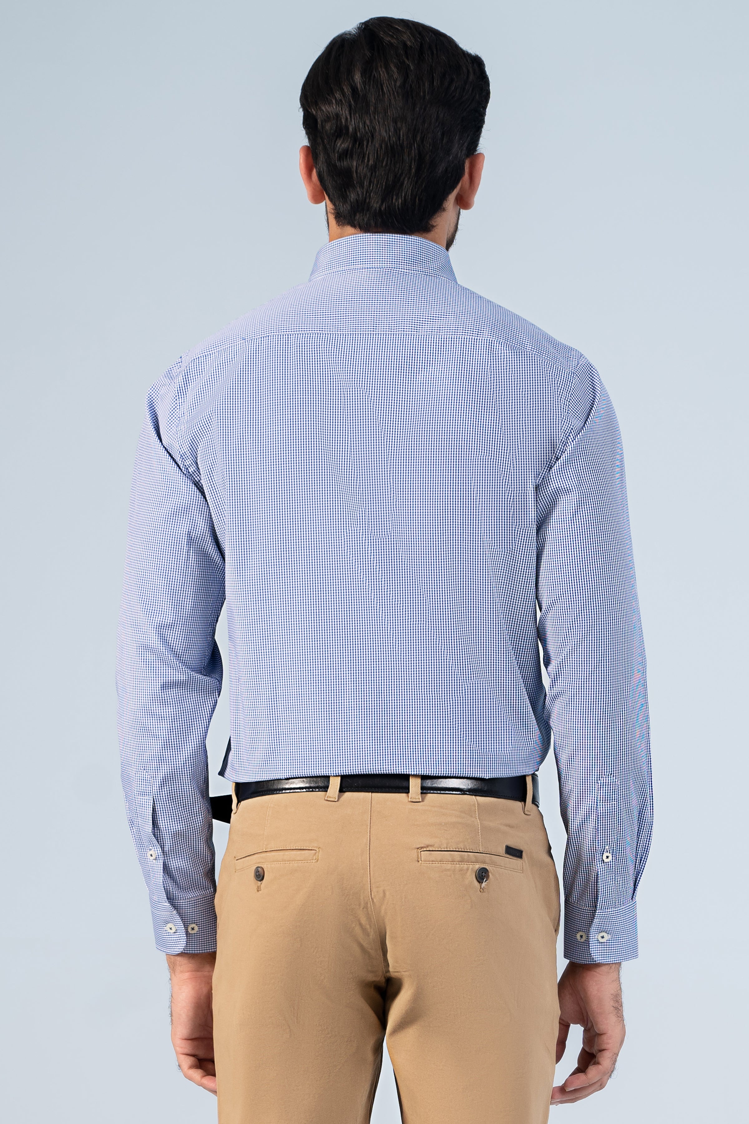 SEMI FORMAL SHIRTS BLUE - Charcoal Clothing