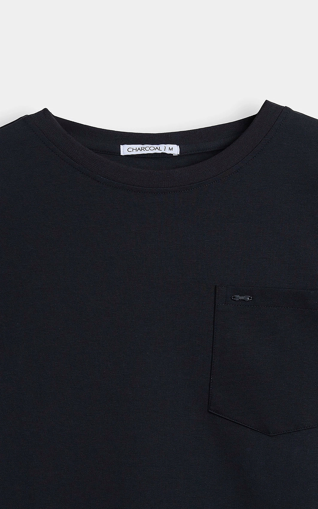 OVERSIZE FIT CREW NECK T-SHIRT BLACK