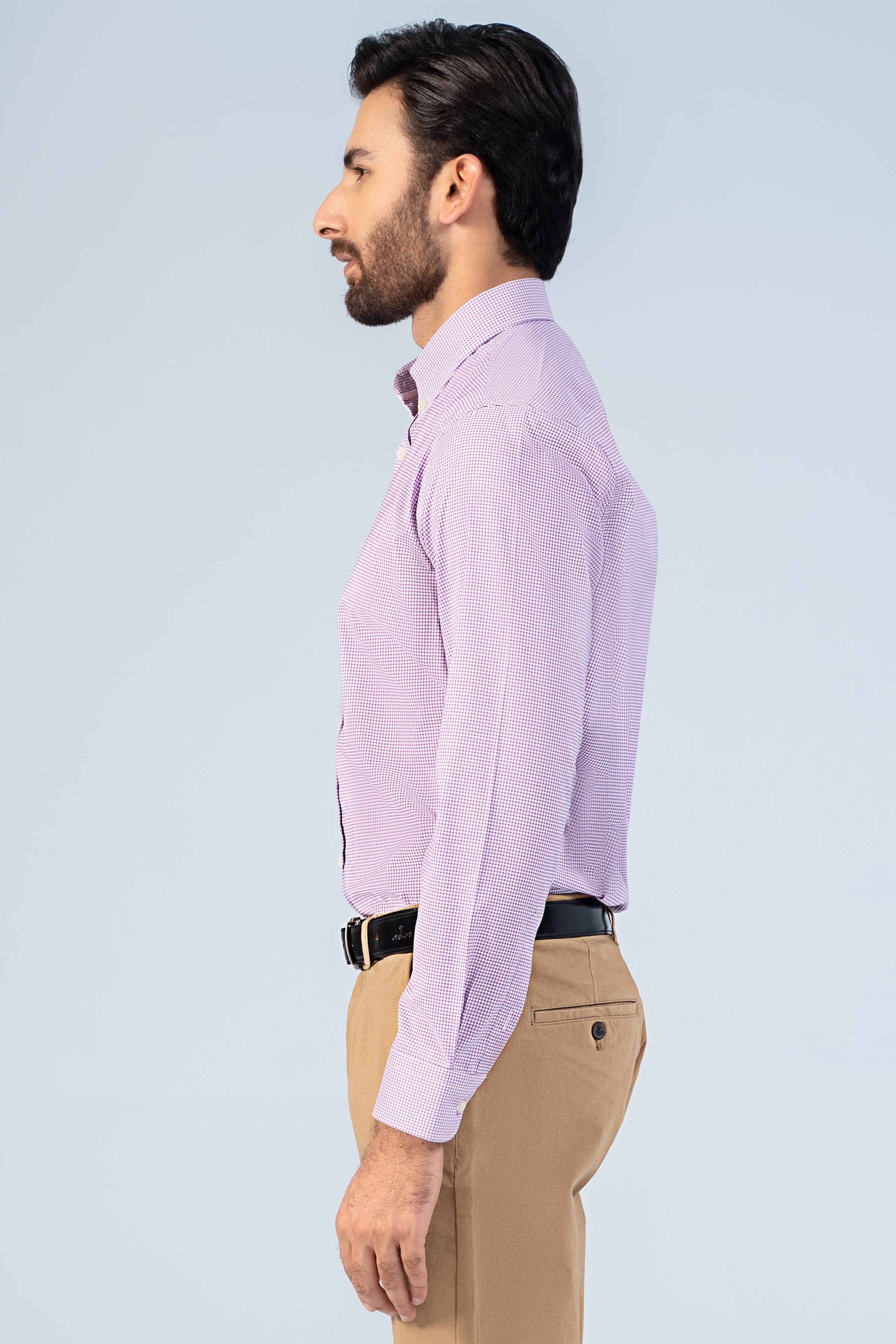 SEMI FORMAL SHIRTS PURPLE - Charcoal Clothing